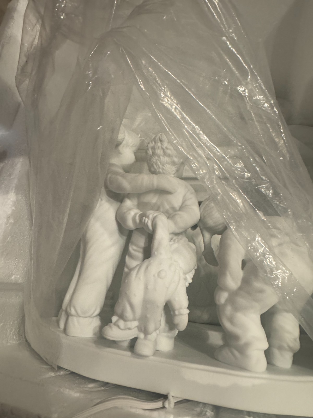 Dept 56 Silhouette Treasures Does Santa Really Come Down Chimney 56.78625 Boxed