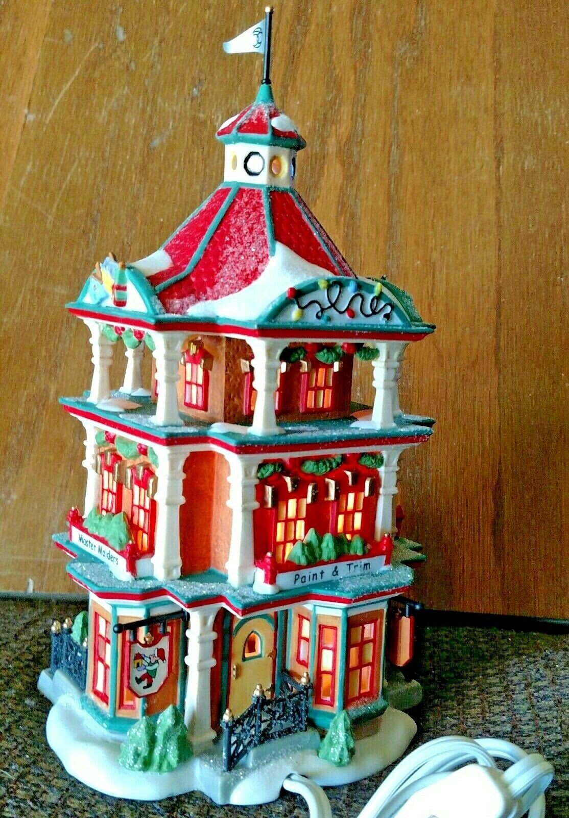 Design Works 25th Anniv LE #56733 Department 56 North Pole-BUYER GUARANTEE