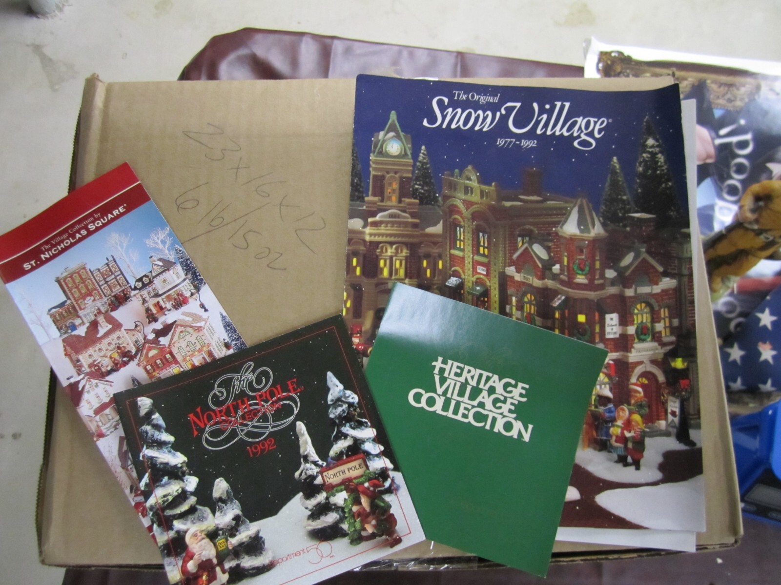 Dept 56 North Pole Series Lot Of 8, Many Retired