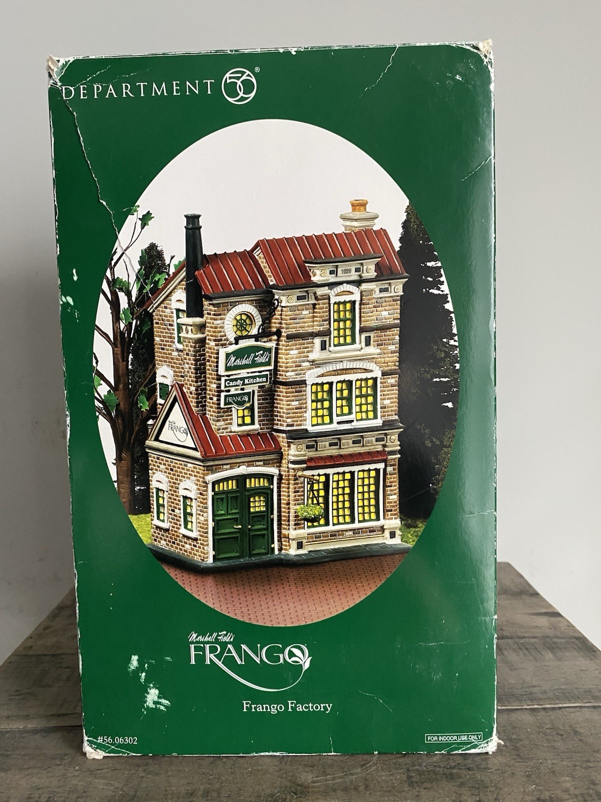 Department 56 Marshall Field’s Frango Factory 56.06302 Rare 2005 READ Small Flaw