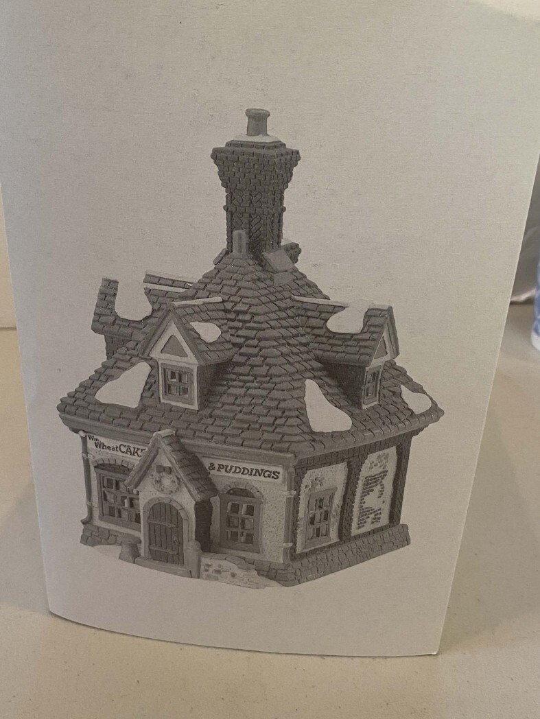 Dept 56 Heritage Dickens Village Series 1993 WM WHEAT CAKES & PUDDINGS 5808-4