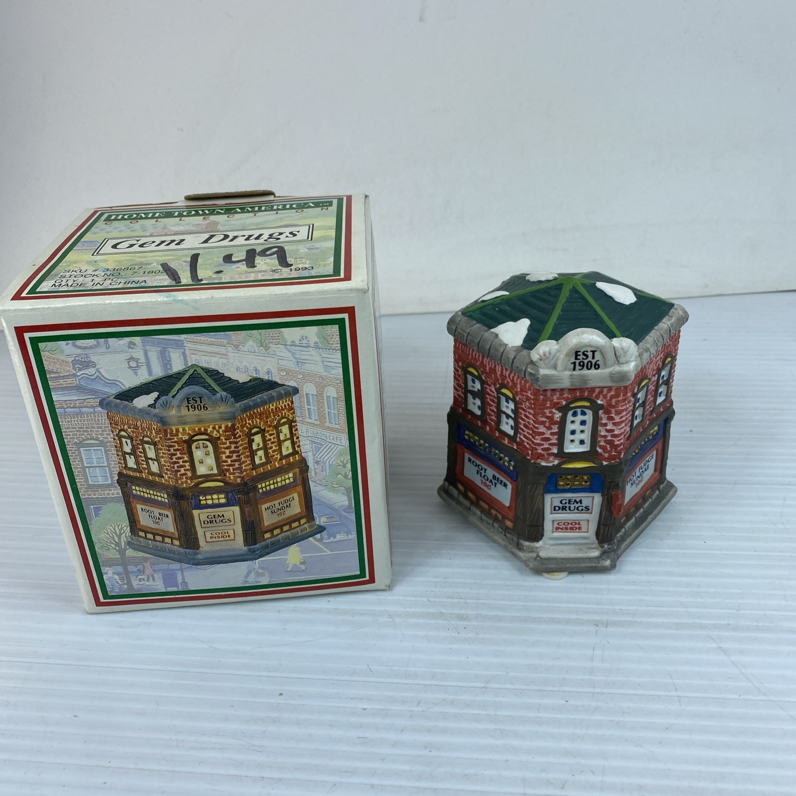 The Gem Drugs American Landmarks Collection Christmas 1994 Hometown America