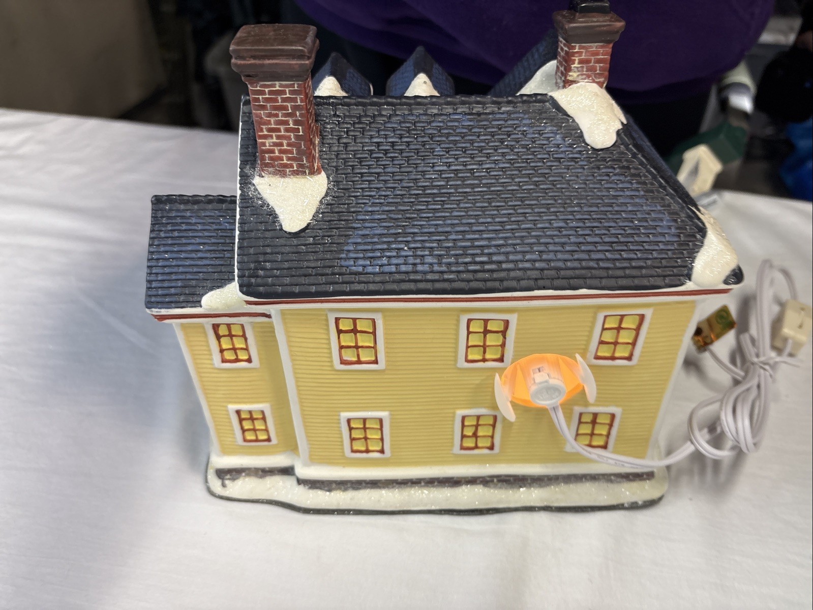 Holiday Inspirations Wickston Estate Christmas Indoor Decorations Light Up House