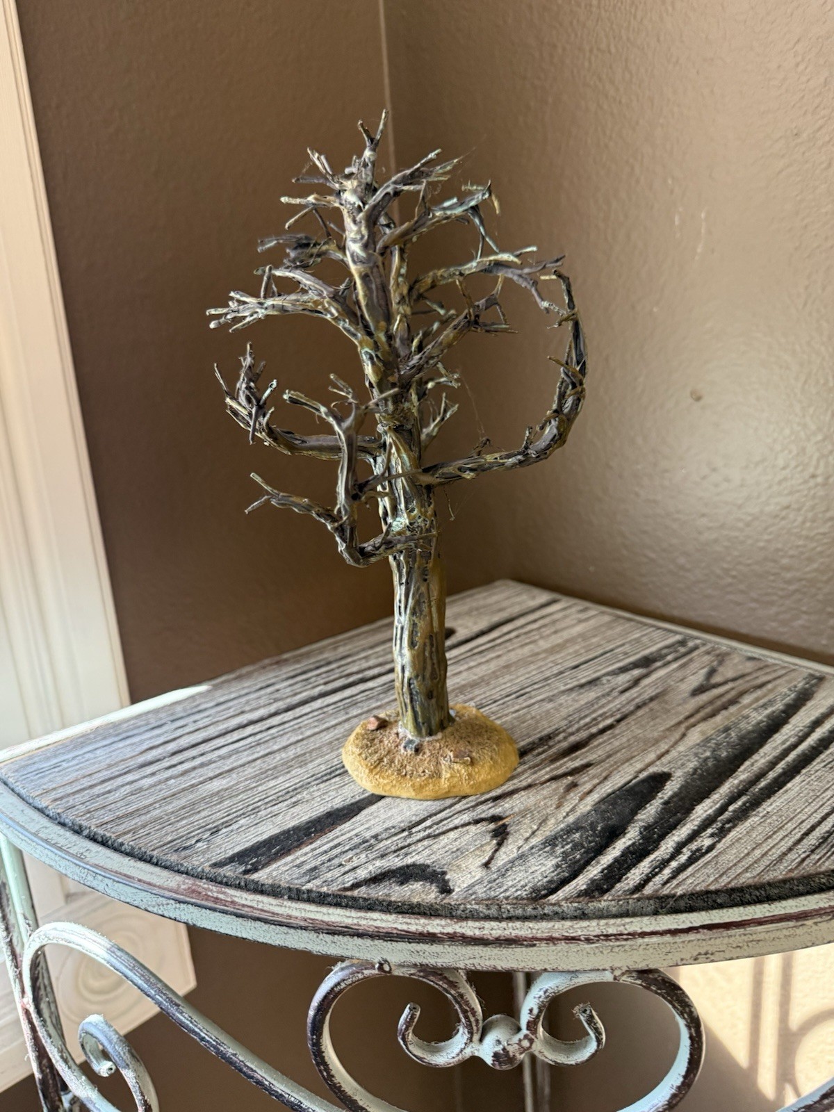 Vintage Lemax Halloween Village Medium Scary Tree