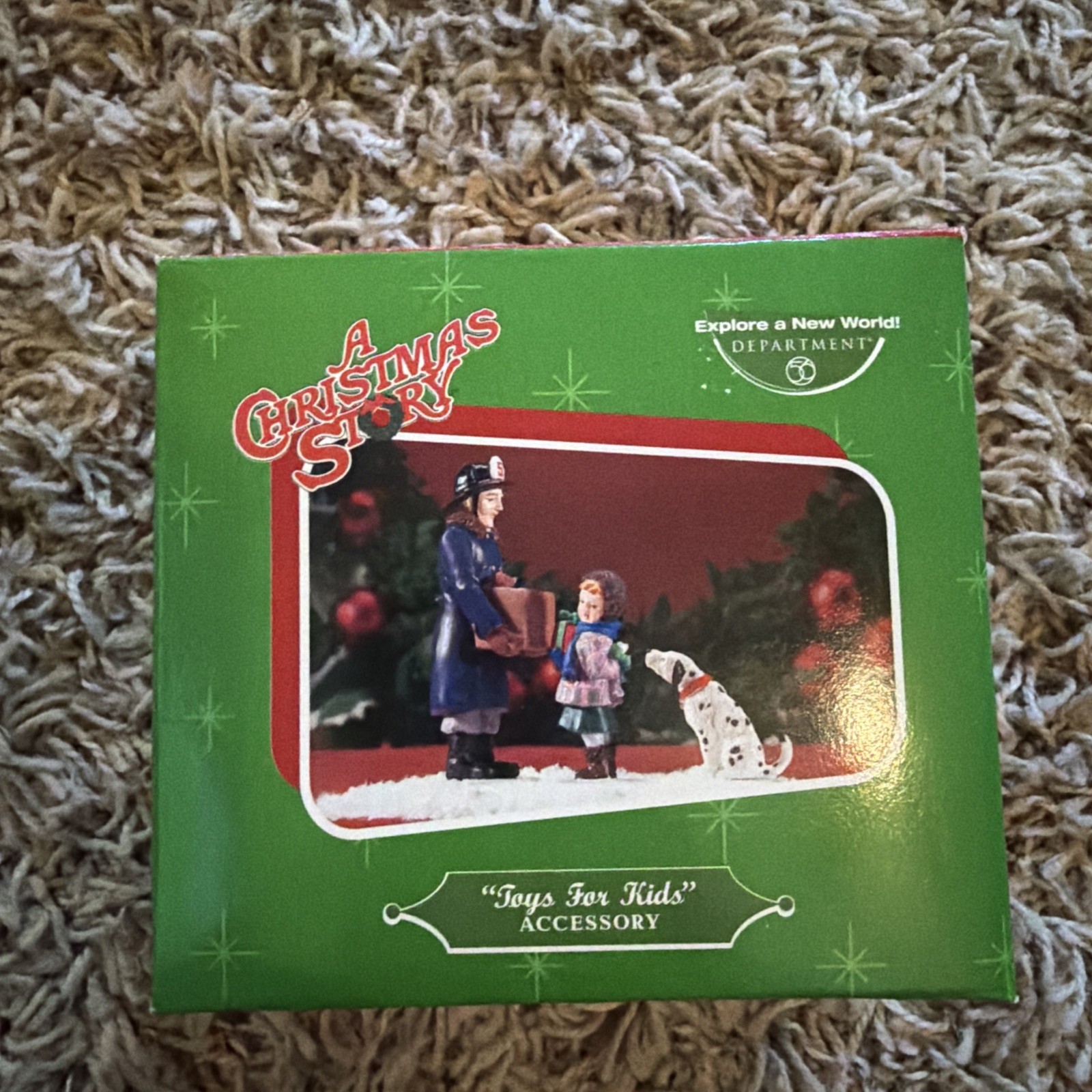 Department 56 A Christmas Story ~ Toys for Kids ~ Rare Accessory Figurine in Box