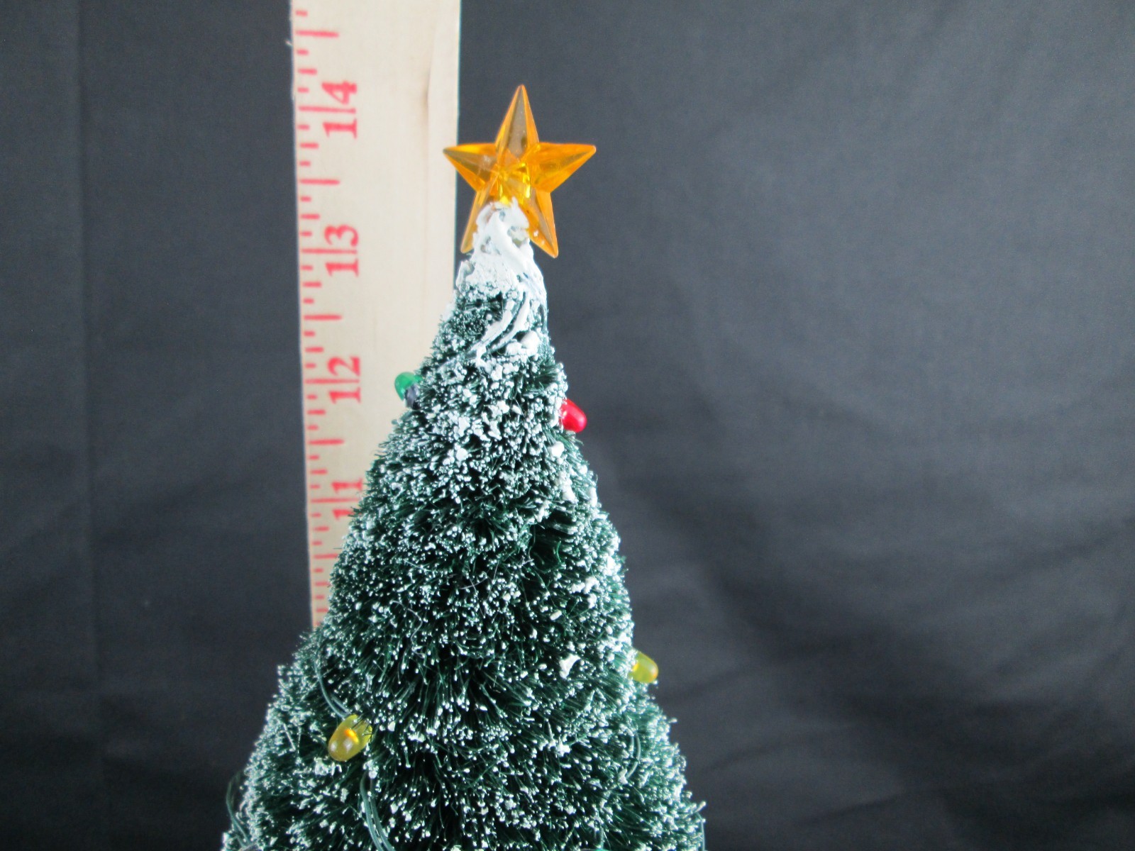 Department 56 Village Lighted Town Tree With 50 Mini LED Light Stand