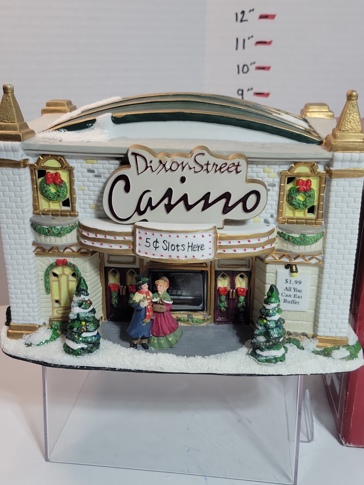 ST. NICHOLAS SQUARE Dixon Street Light Up Casino 2005 Retired in box