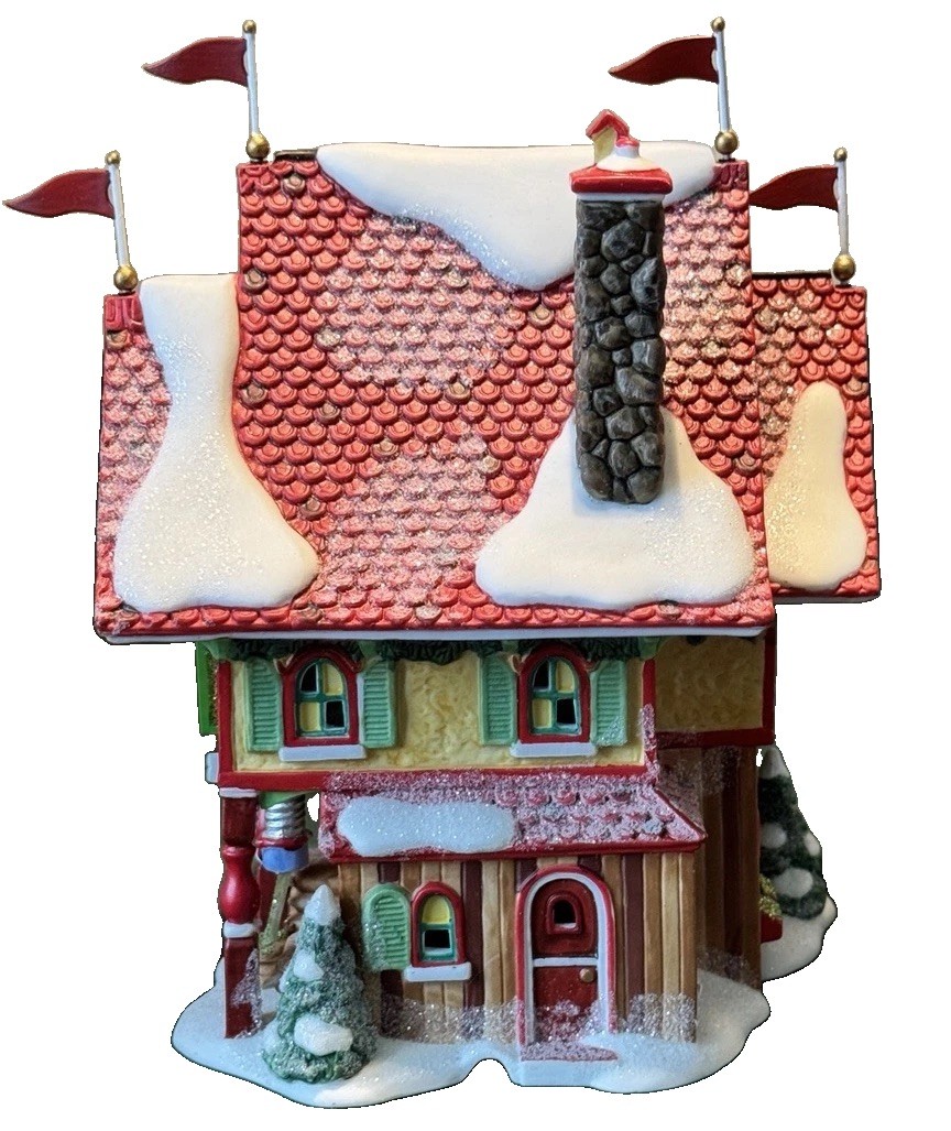 Department 56 Reindeer Flying Feed Store North Pole Series #799919