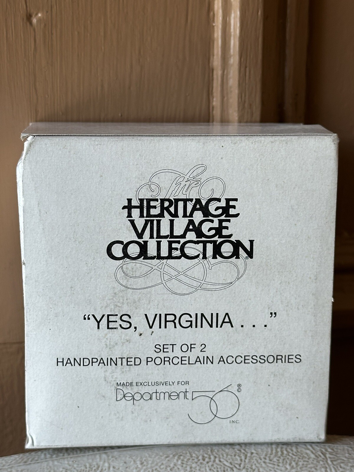Dept. 56 – Heritage Village “YES VIRGINIA” 55890 (3)