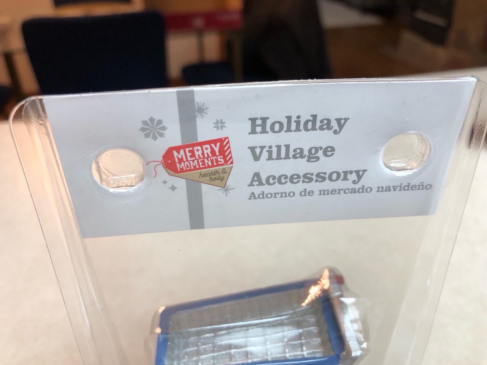Merry Moments 2023 Aldi Store Holiday Village Accessory Shopping Cart