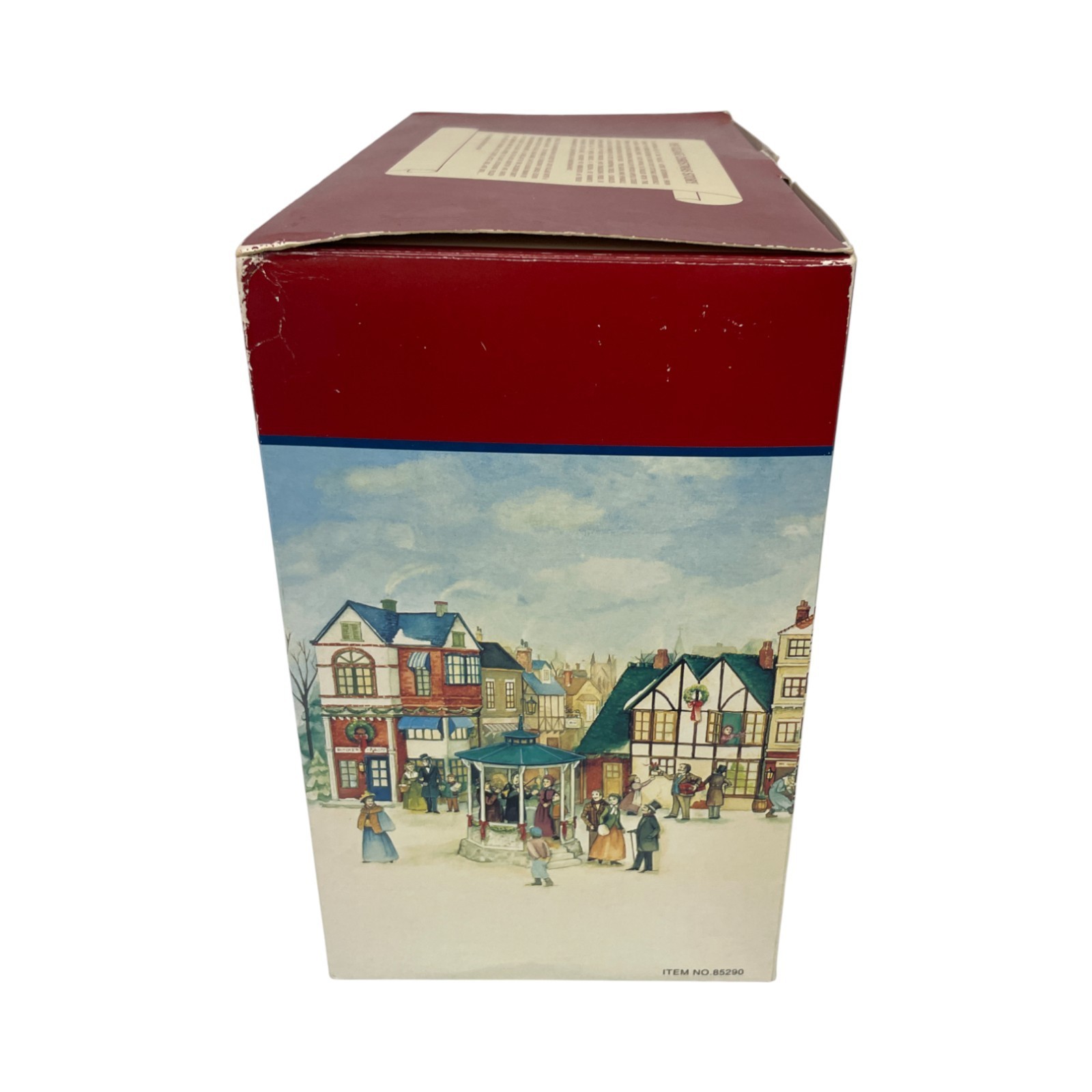 Lemax Jukebox Junction United States Post Office 1998 Porcelain Lighted House
