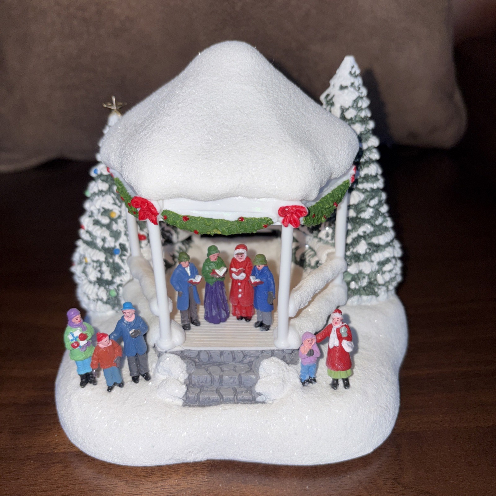 2023 Thomas Kinkade Teleflora Sweet Sounds Of Christmas w/ Batteries WORKS