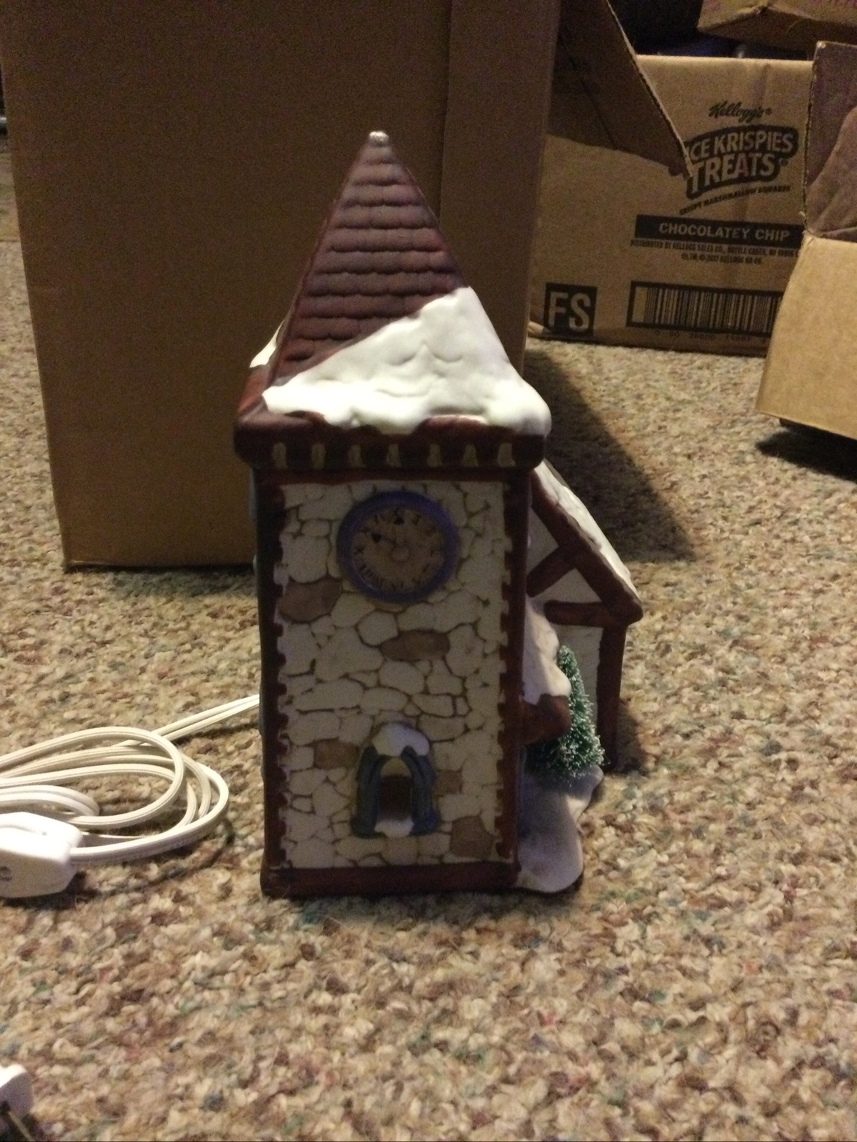 Christmas Valley Porcelin Buillding 1990