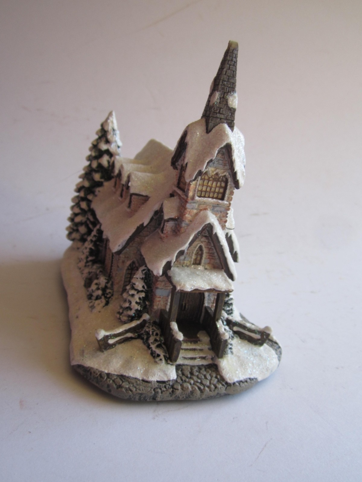 NEW W/O BOX-HAWTHORNE VLG.-THOMAS KINKADE 25TH ANNIV.-“LIGHT OF HOPE” CHURCH