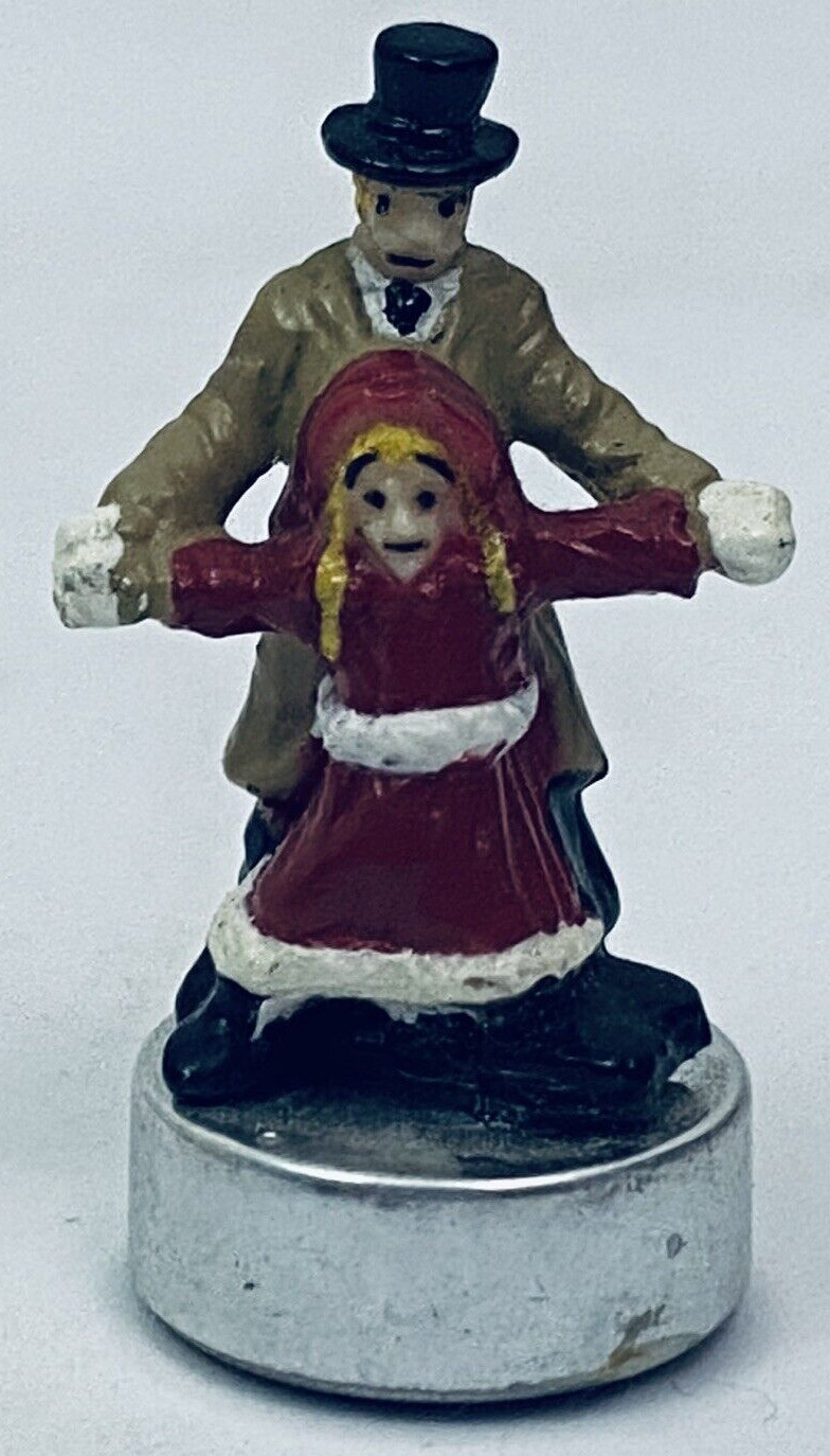 1997 Trendmasters Christmas Magic Winter Wonderland Replacement ICE SKATER