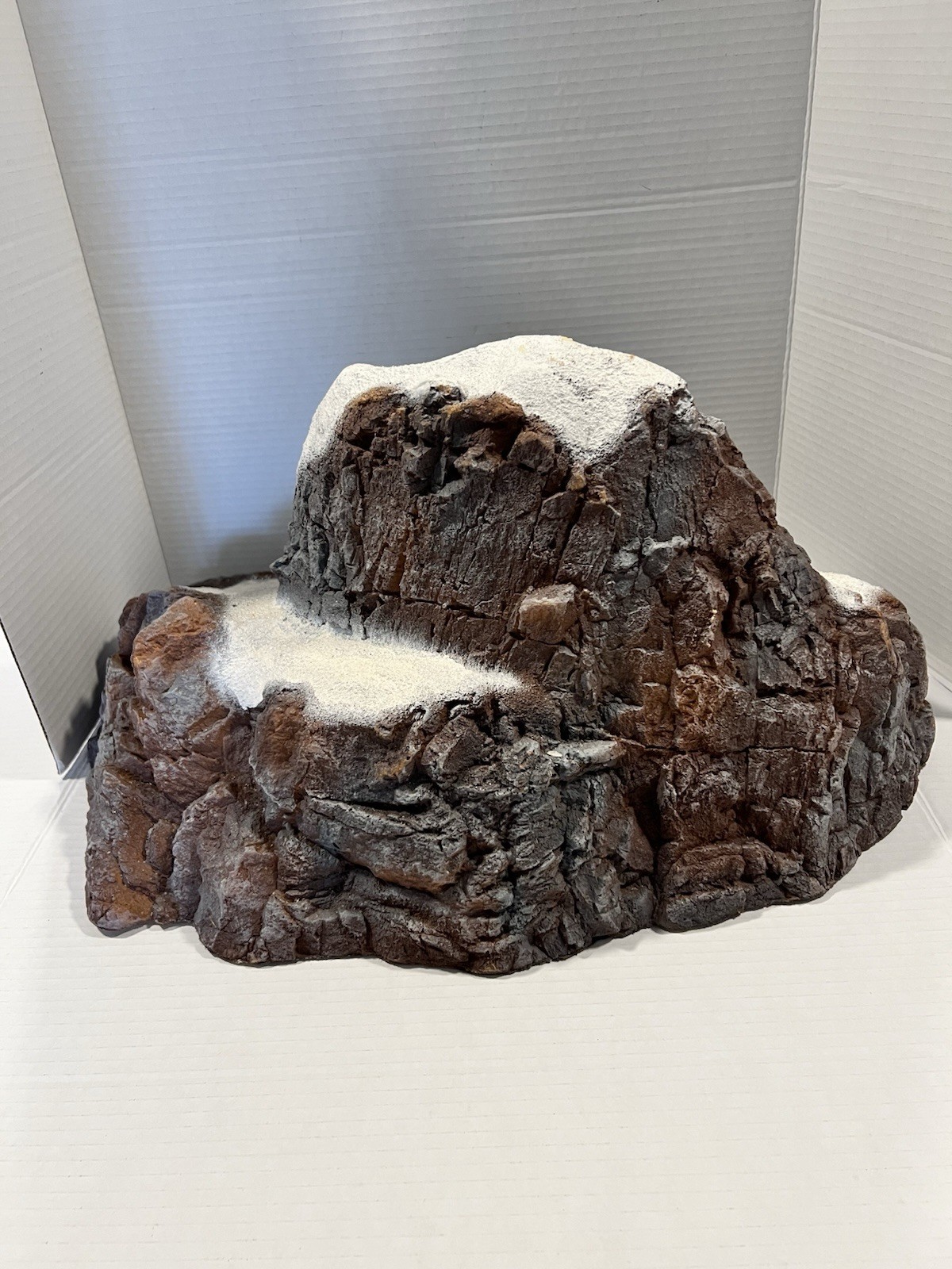 Dept. 56 Medium Village Mountain w/Frosted Sisal Pine Trees #5227-2