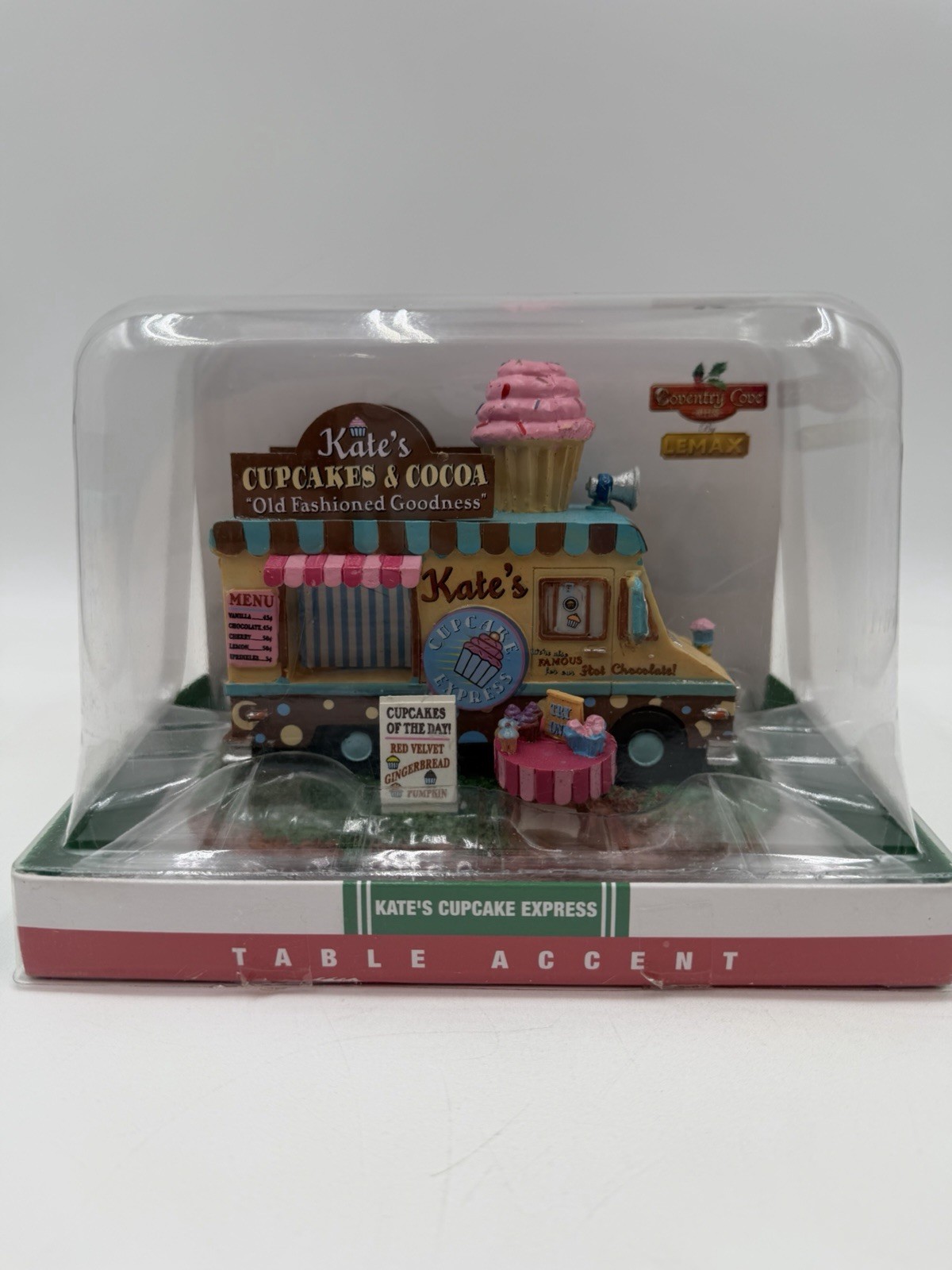 Lemax Meg’s Cupcakes & Cocoa Food Truck Figurine