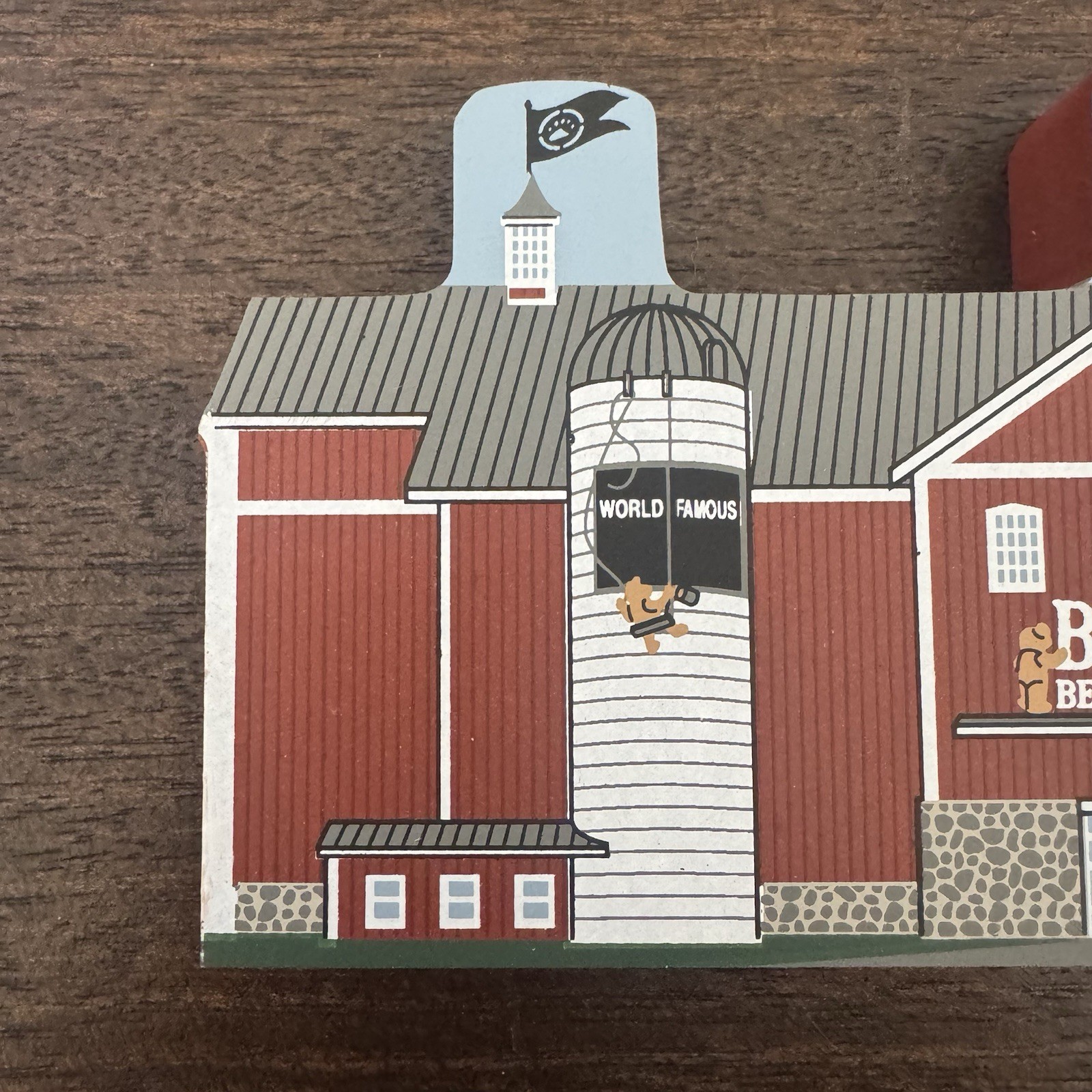 Vintage Cat’s Meow Village Boyds Bear Country Gettysburg Pennsylvania Barn 2002
