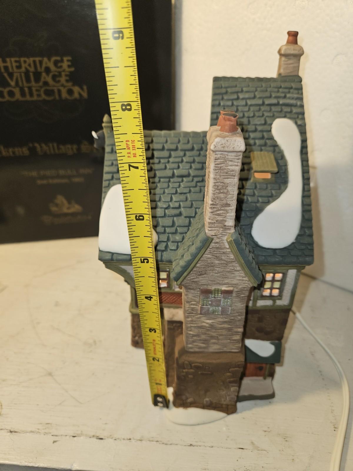 Heritage Village Collection Dickens Village Series “The Pied Bull Inn” 2nd…