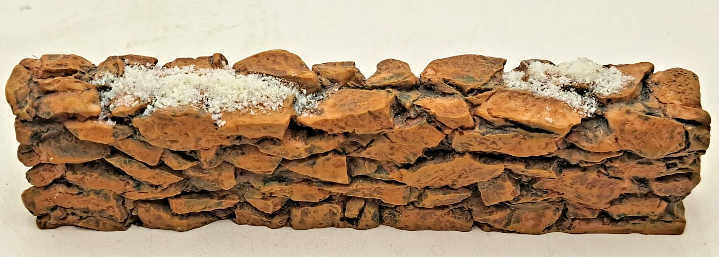 Department 56 Heritage Village Lot of 7 Stacked Stone Wood Pile & Other Items
