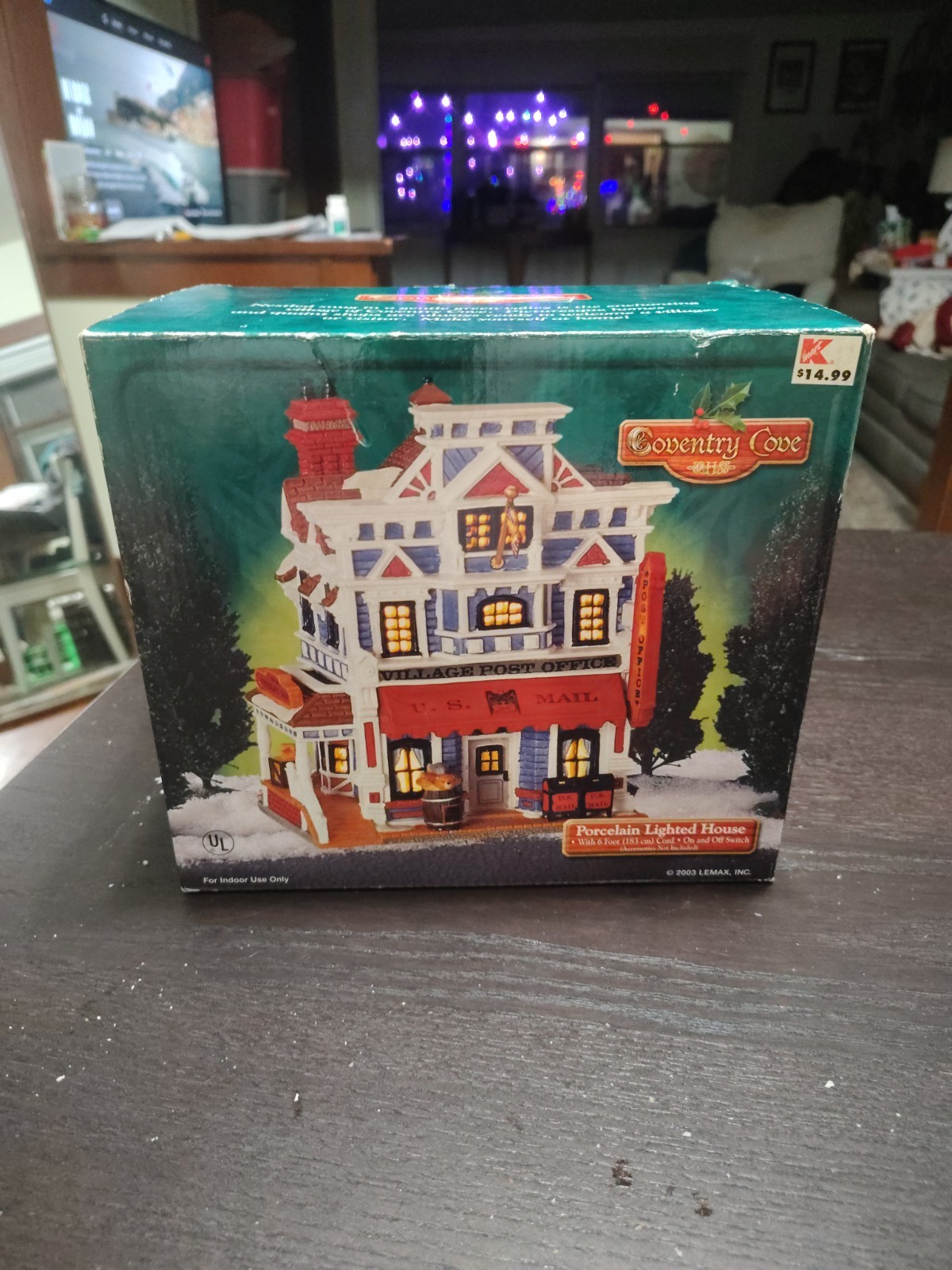 2003 Lemax Coventry Cove Christmas Village Post Office House