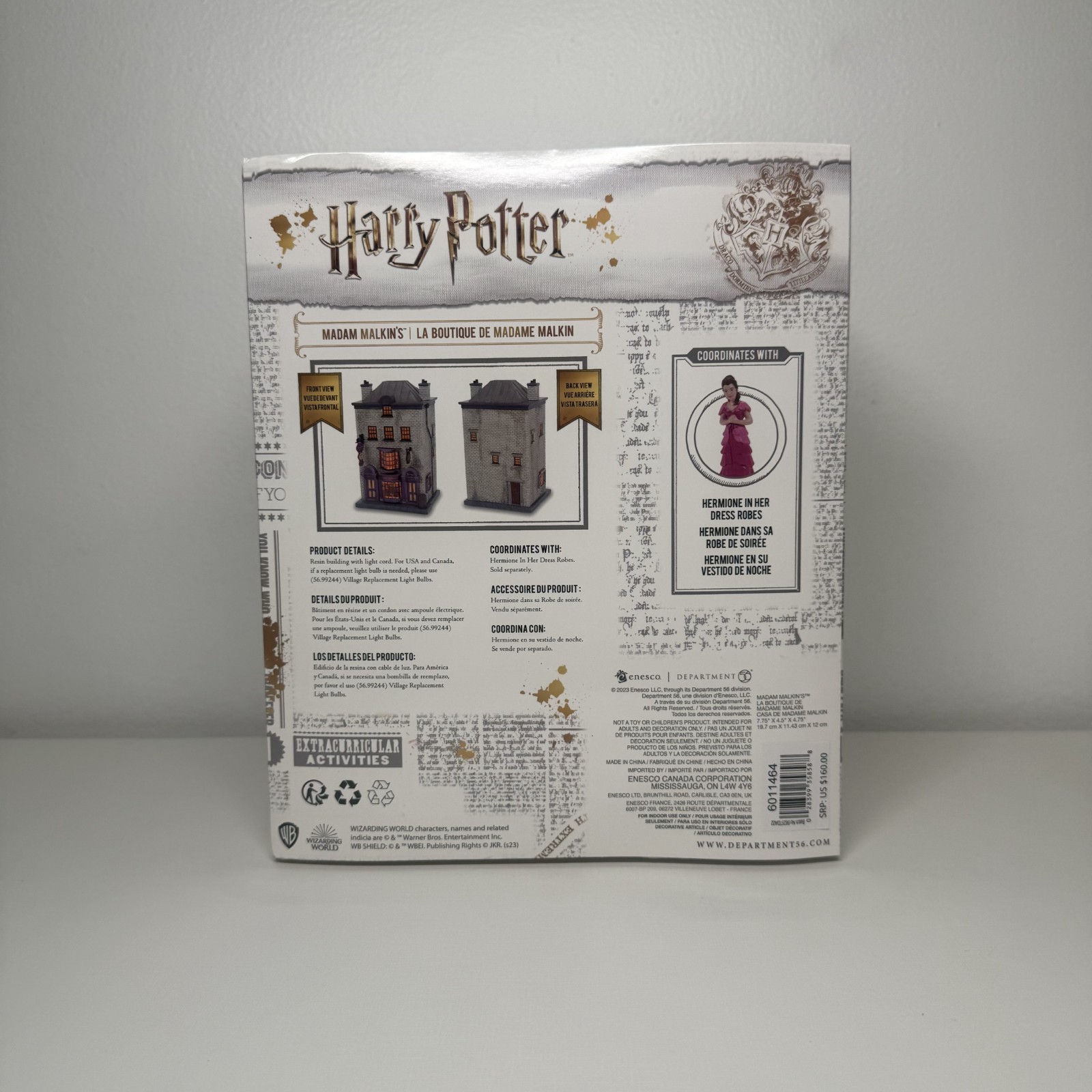 Department 56 6011464 Madam Malkins Harry Potter Village – Multicolor (6011464)
