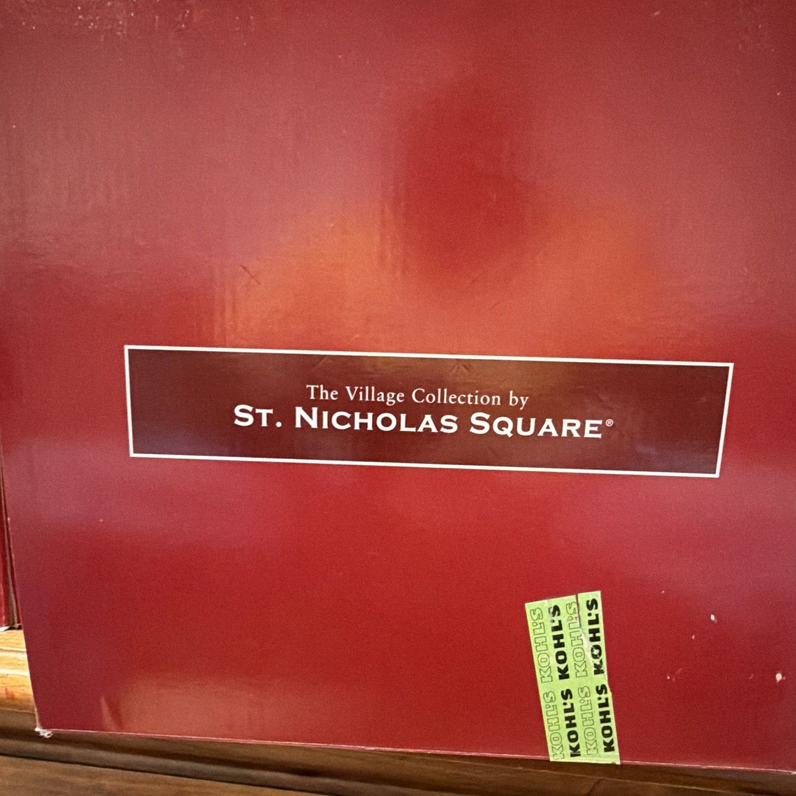 St. Nicholas Square Village Collection Movie Theater Illuminated Christmas Boxed