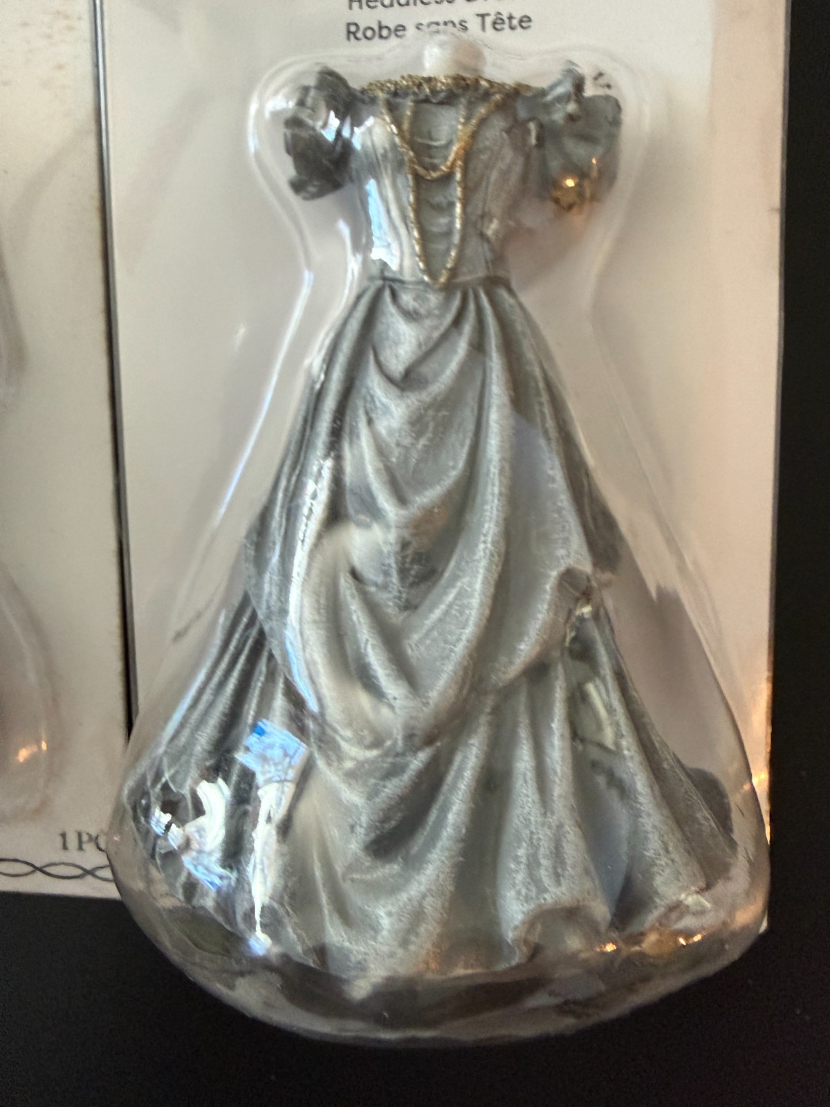 ASHLAND HALLOWEEN MINIATURES HEADLESS GENTLEMAN & HEADLESS DRESS ~ SET OF 2 NEW