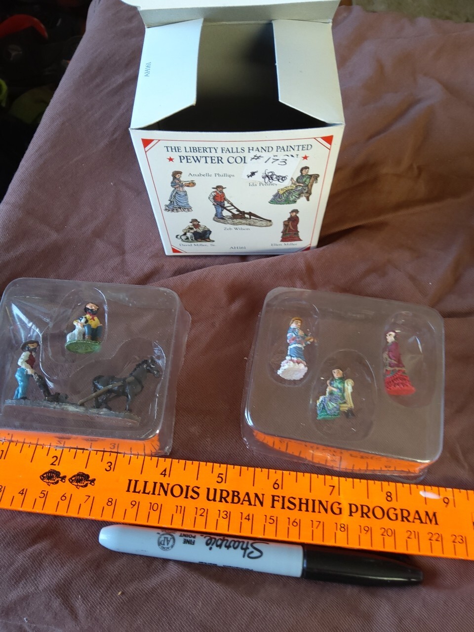 Liberty Falls – Hand Painted Pewter Collection – AH161 – 1998