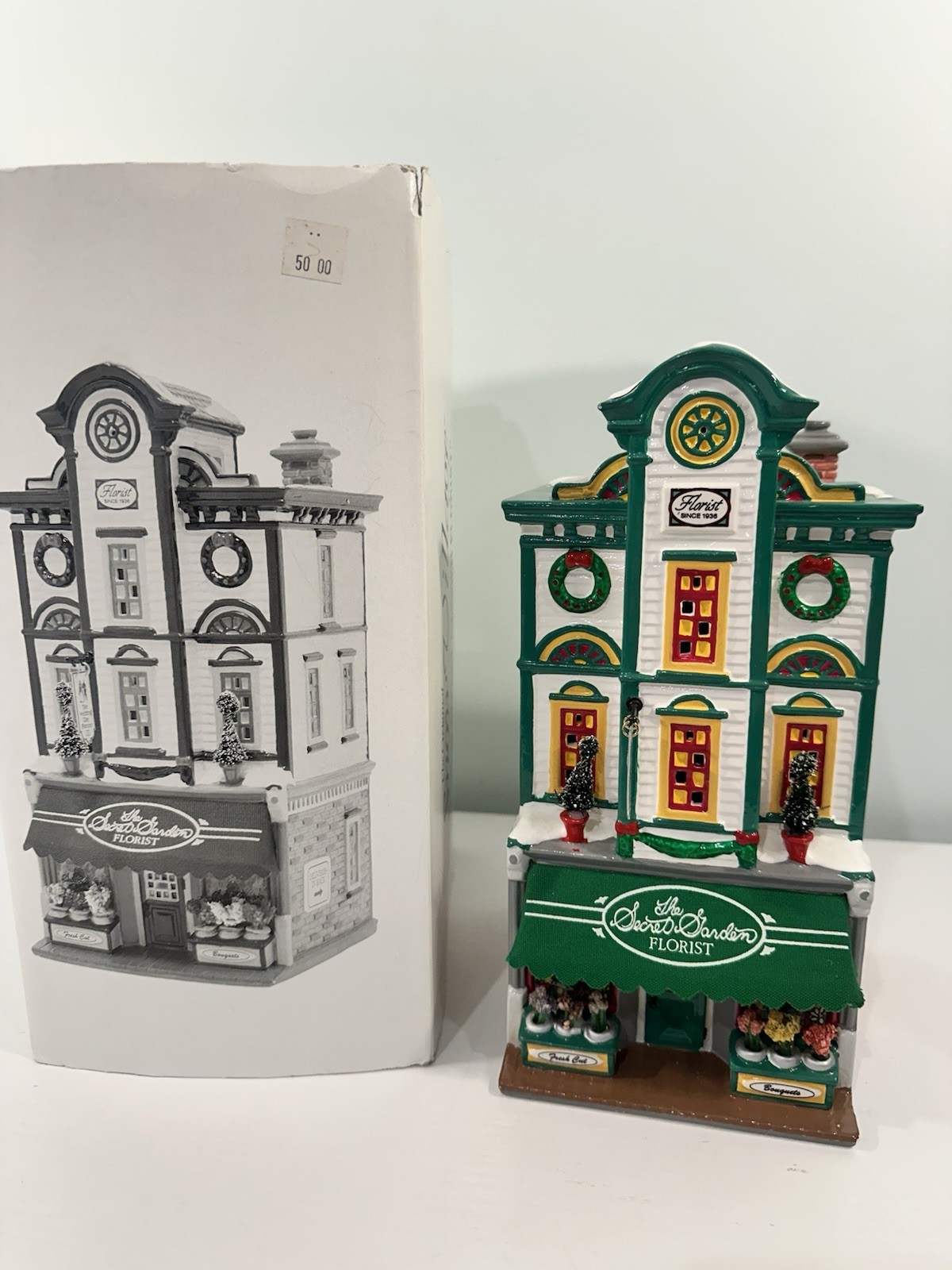 Department 56 Snow Village – The Secret Garden Florist (Read)