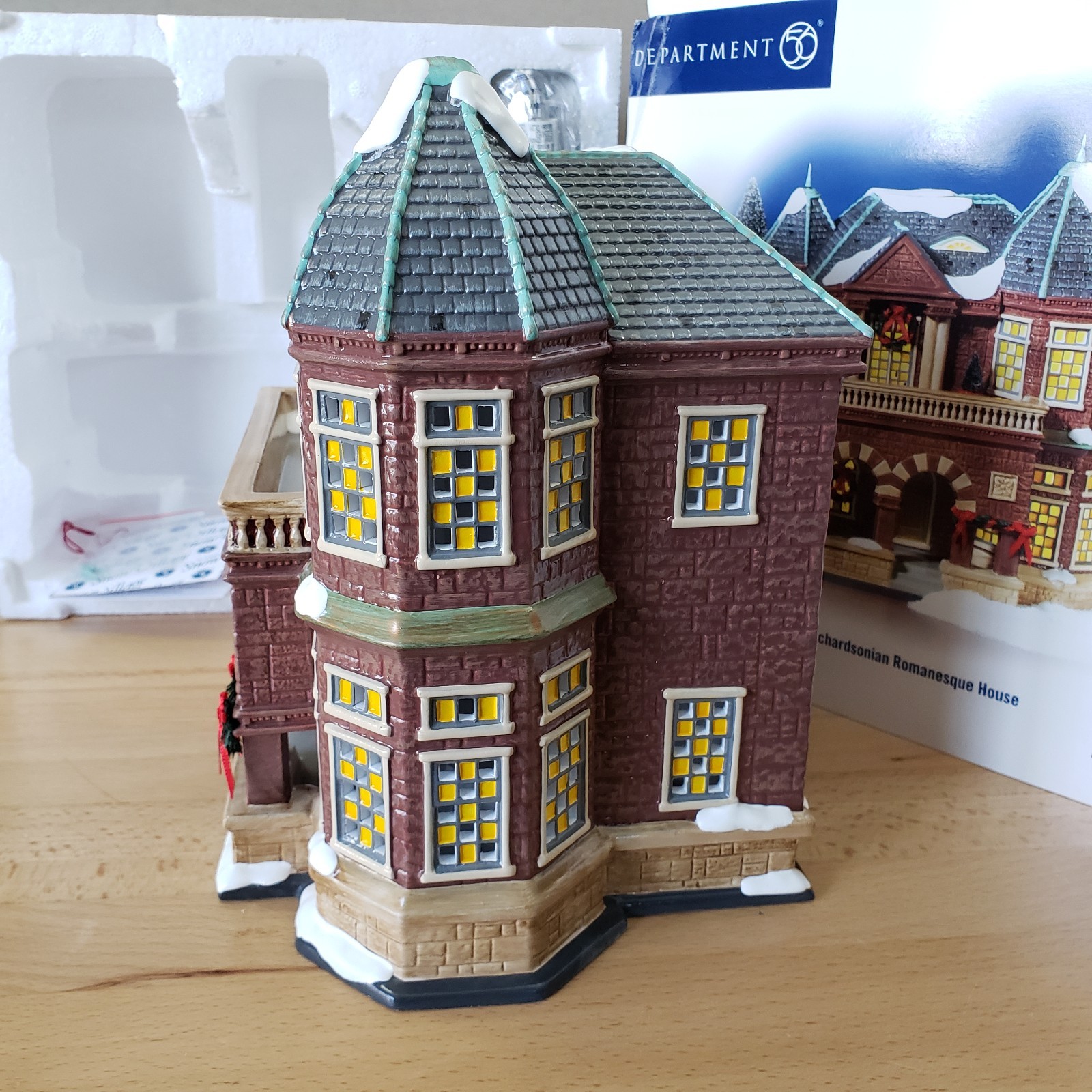 Department 56 Richardsonian Romanesque House American Architecture Series