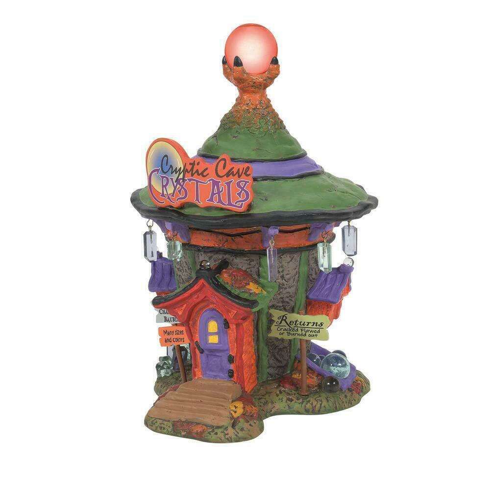 Dept 56 Halloween CRYPTIC CAVE CRYSTALS #6007641 NRFB 2021 Witch Hollow Retired*