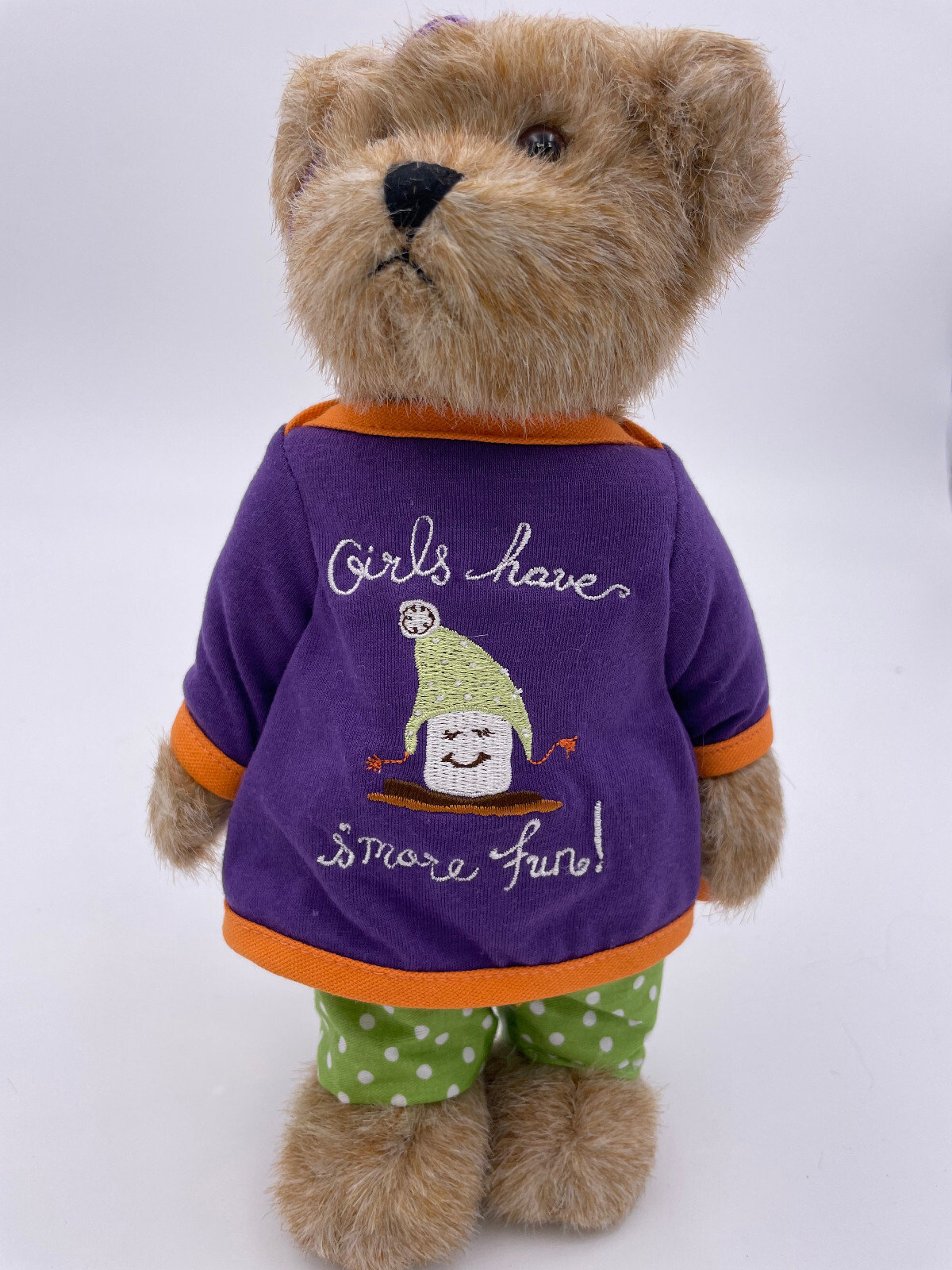 Boyds Bears – Fall Theme Bear 9″ (Girls have S’more Fun) #4036060
