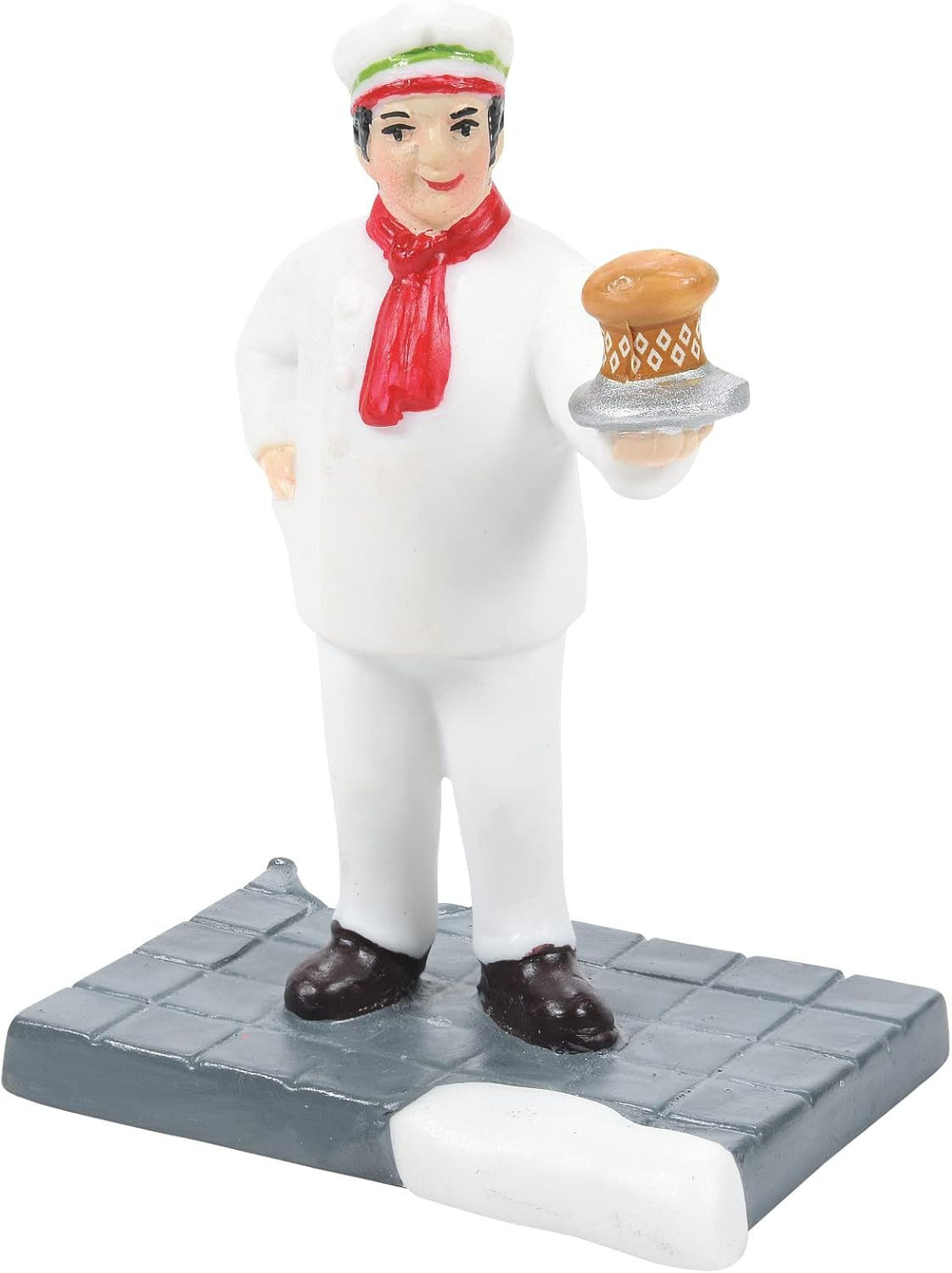 Christmas in the City Village Accessories Perfection on a Plate Figurine, 1.97 I