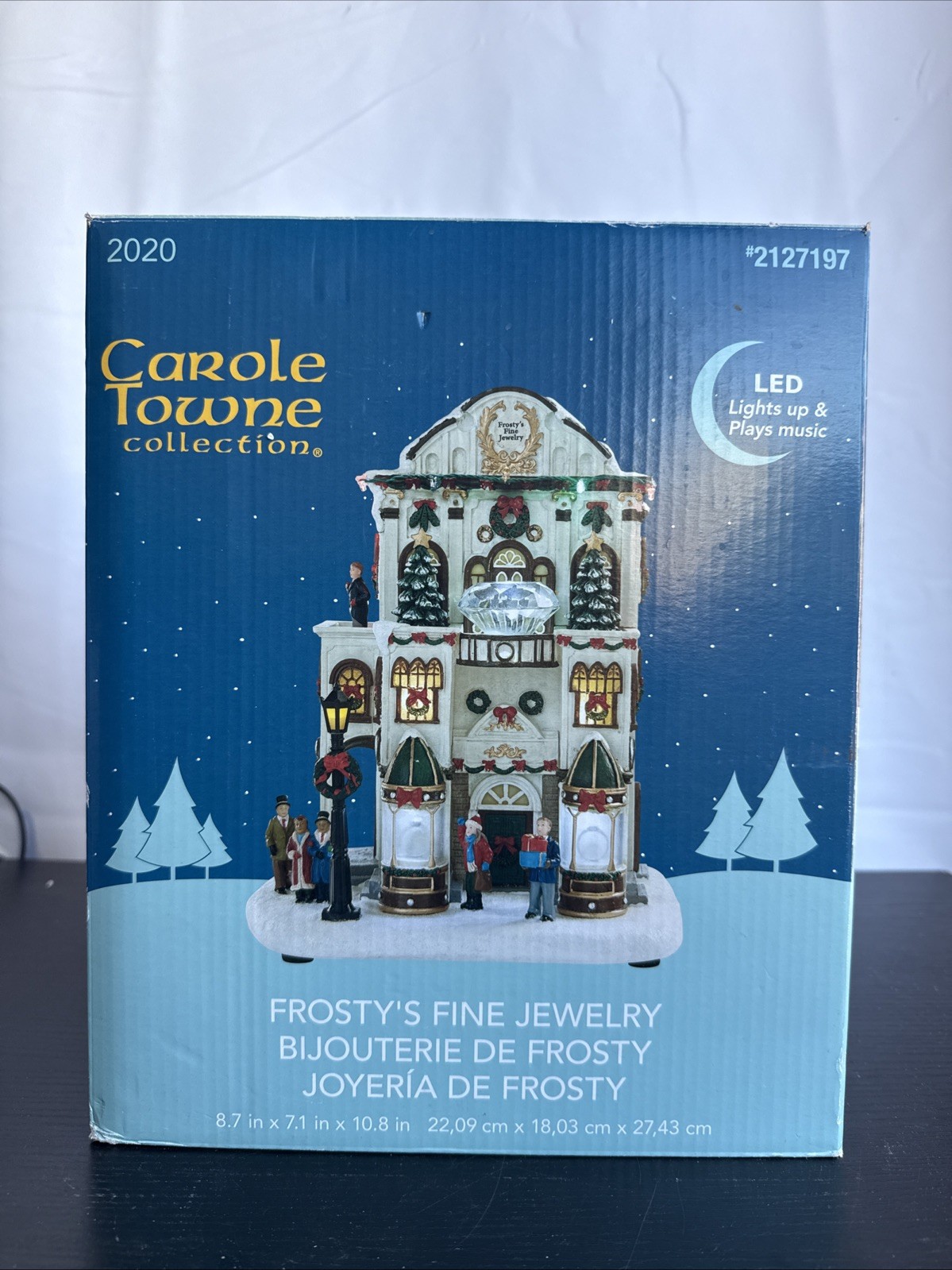 Carole Towne FROSTY’S FINE JEWELRY Plays Music Lights Up 2020