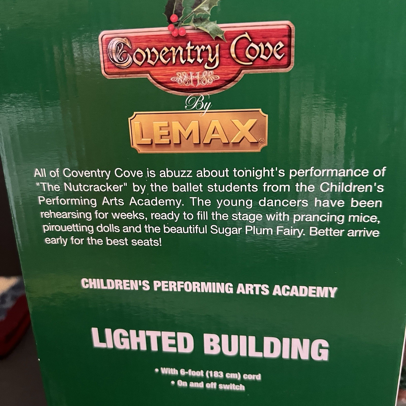LEMAX Children’s Performing Arts Academy Nutcracker Christmas Town