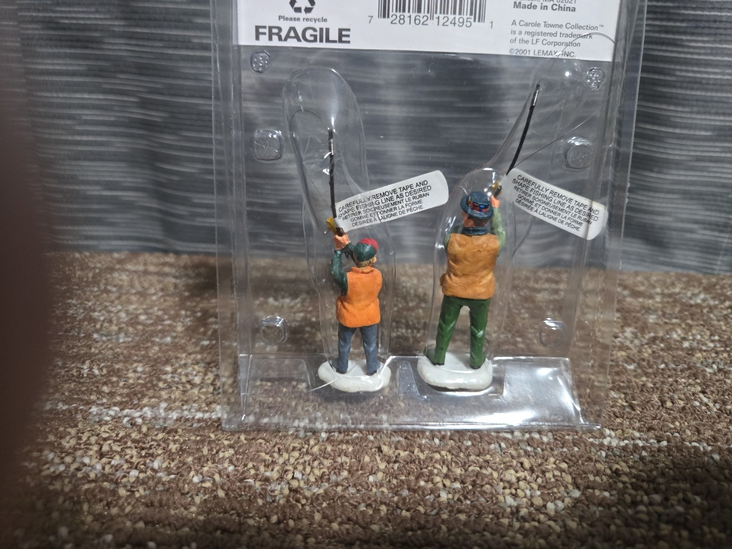 Two(2) LEMAX CAROLE TOWNE Collection- Papa’s Lesson & Fly Fishing With Dad