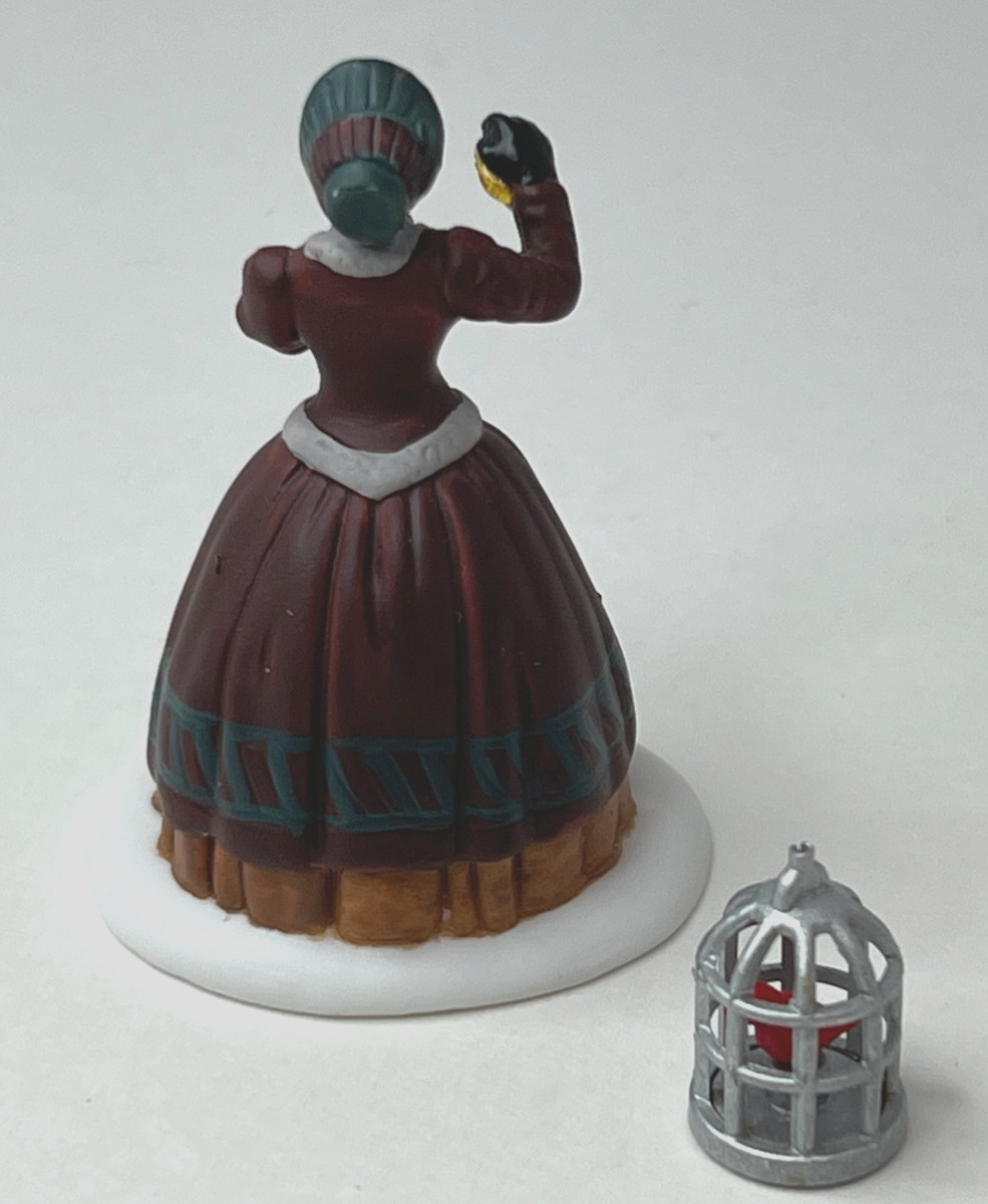 DEPT 56 Heritage Christmas Village Collection “The Bird Seller” #5803 READ