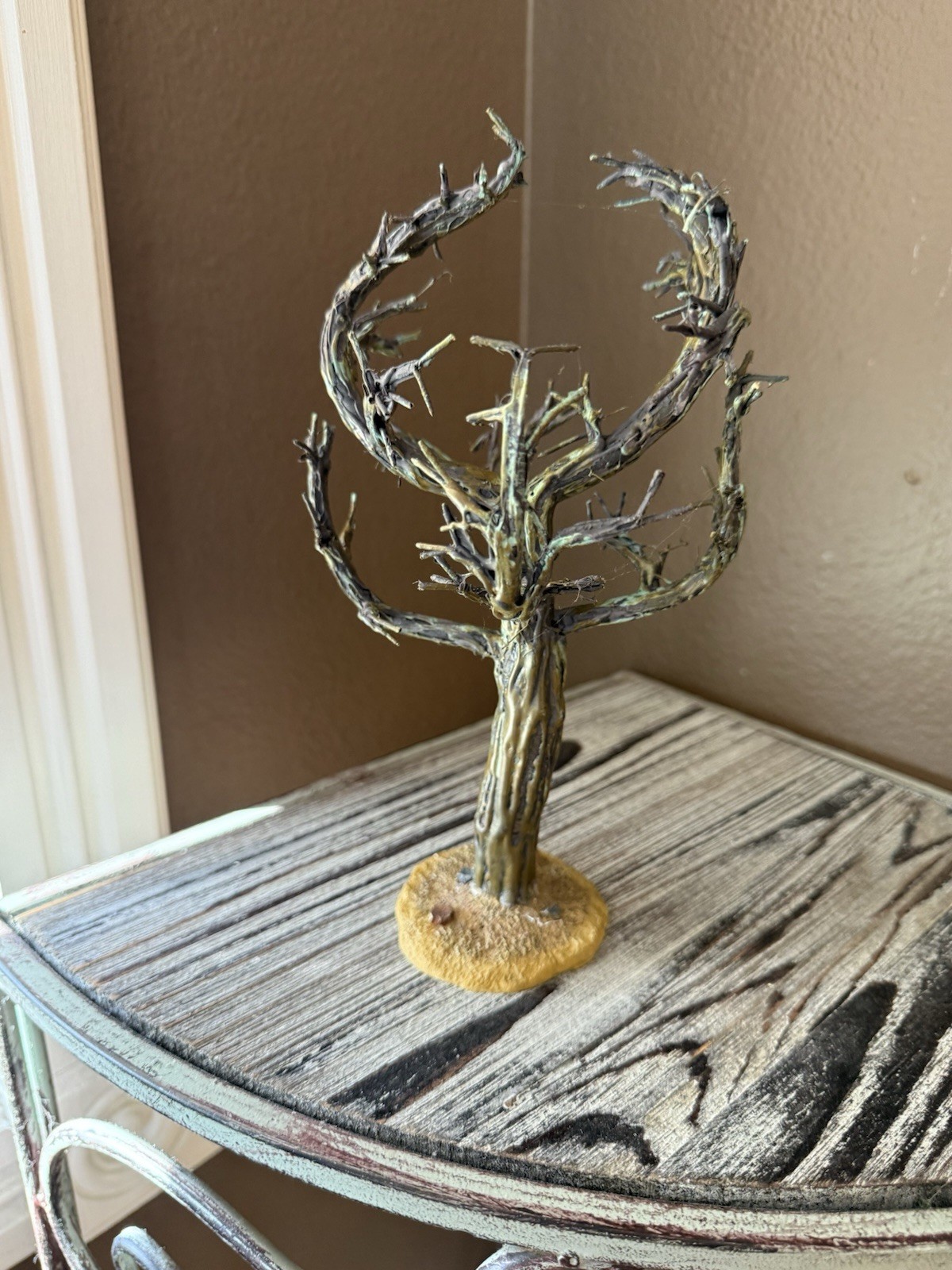 Vintage Lemax Halloween Village Medium Scary Tree