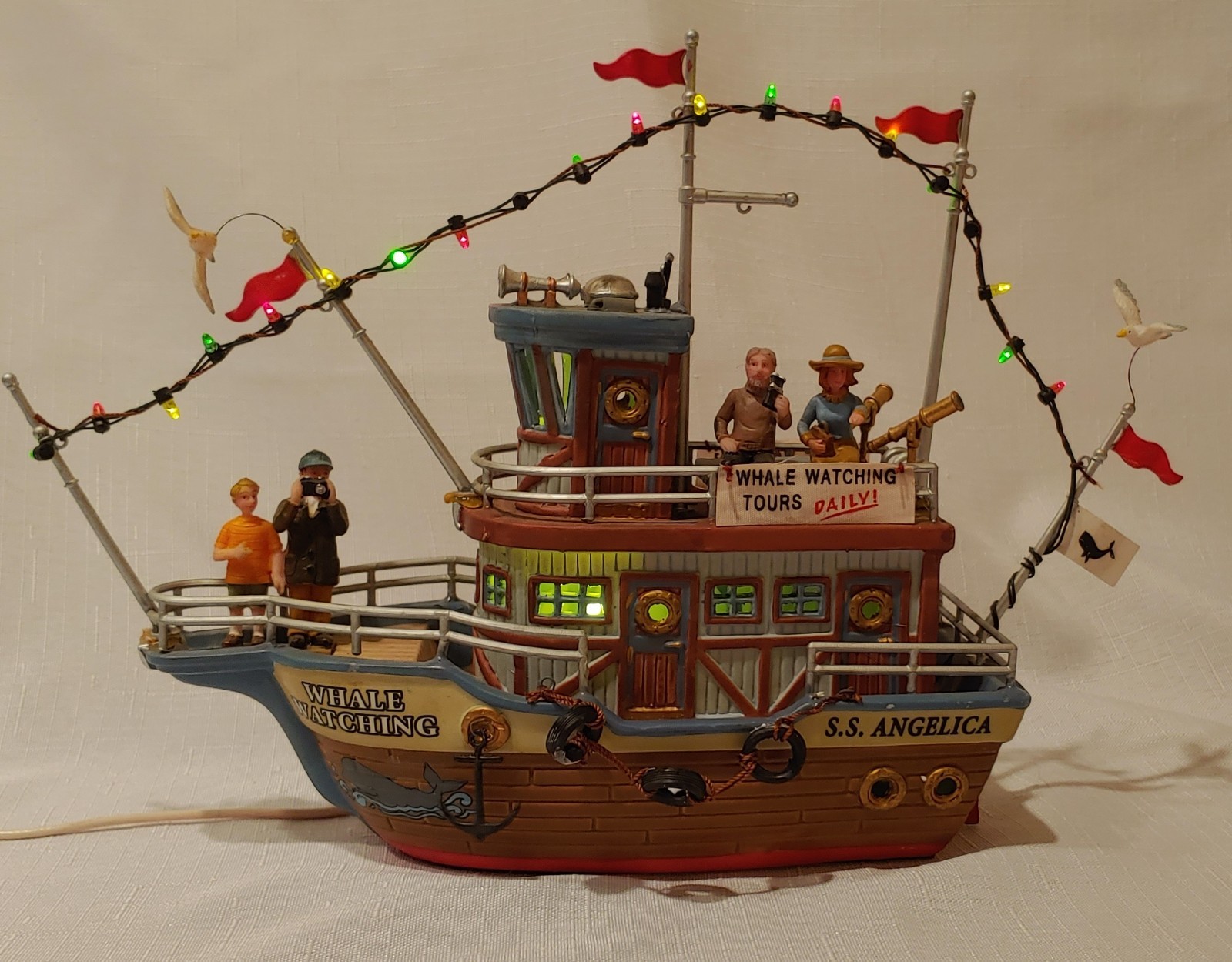 Lemax “Whale Watching Boat” #74669 READ
