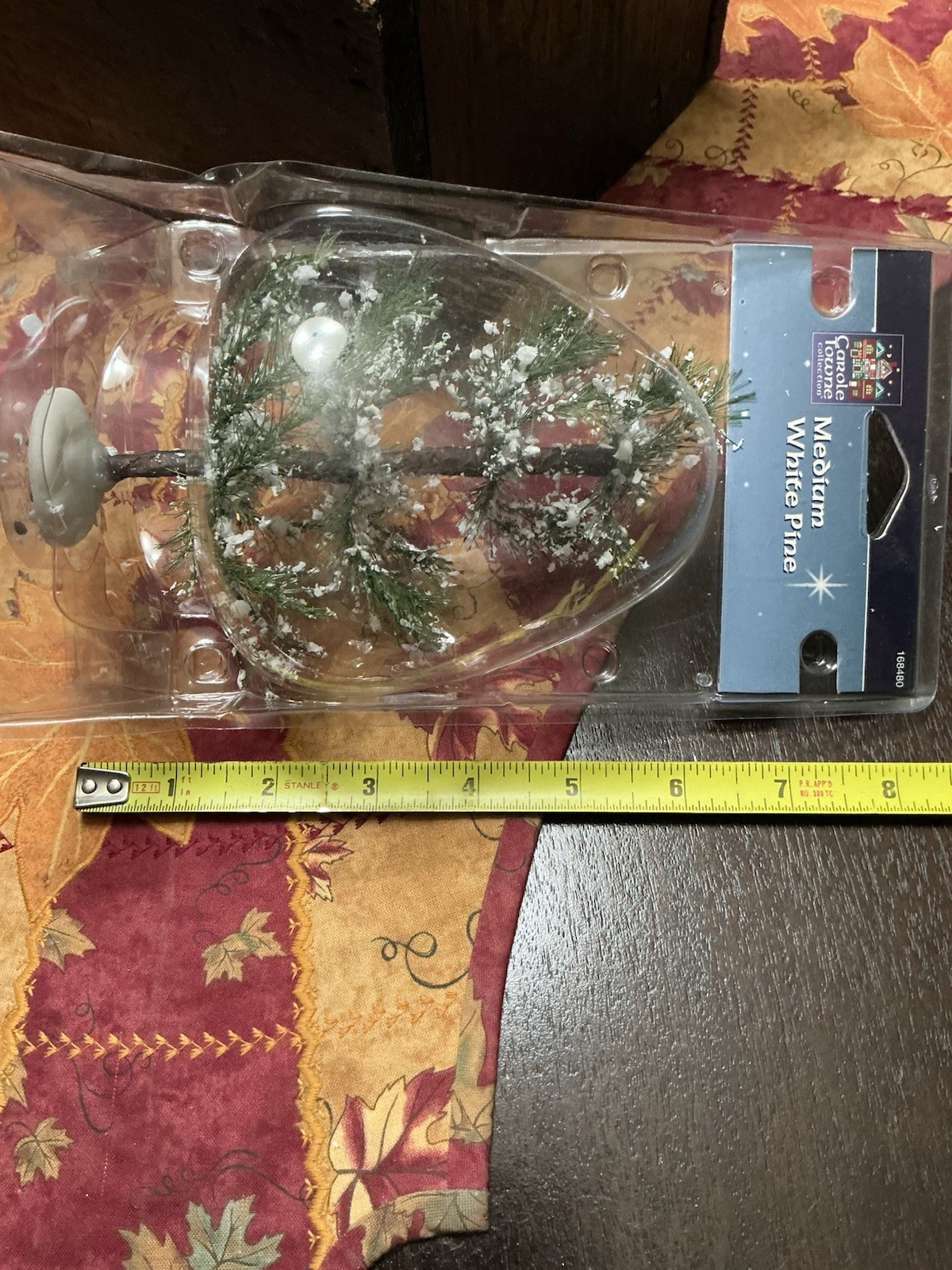 LEMAX Medium White Pine Tree Carole Towne Collection Accessory