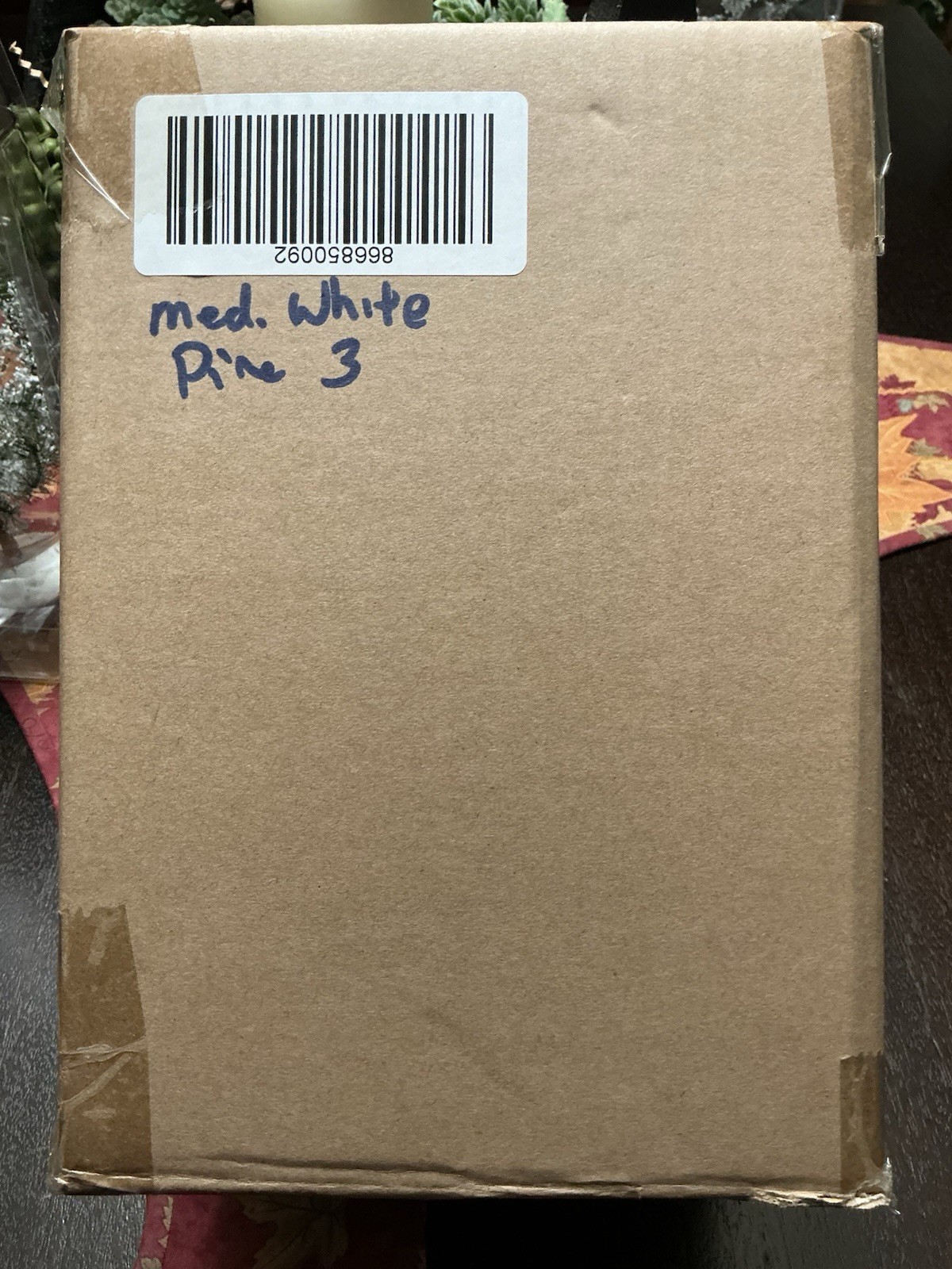 LEMAX Medium White Pine Tree Carole Towne Collection Accessory