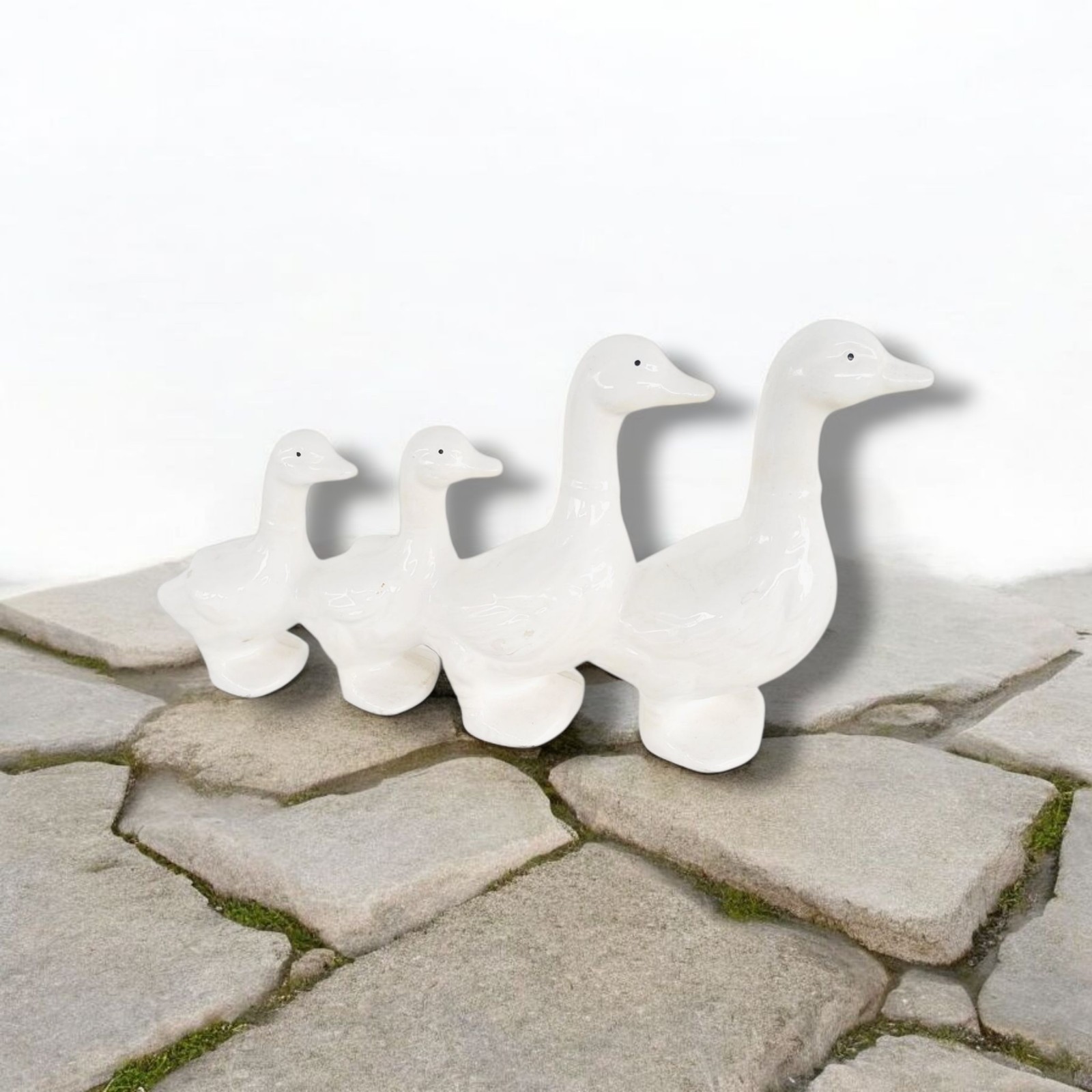Dept 56 Vintage Ducks Geese in a Row Animal Figurine 7.5″