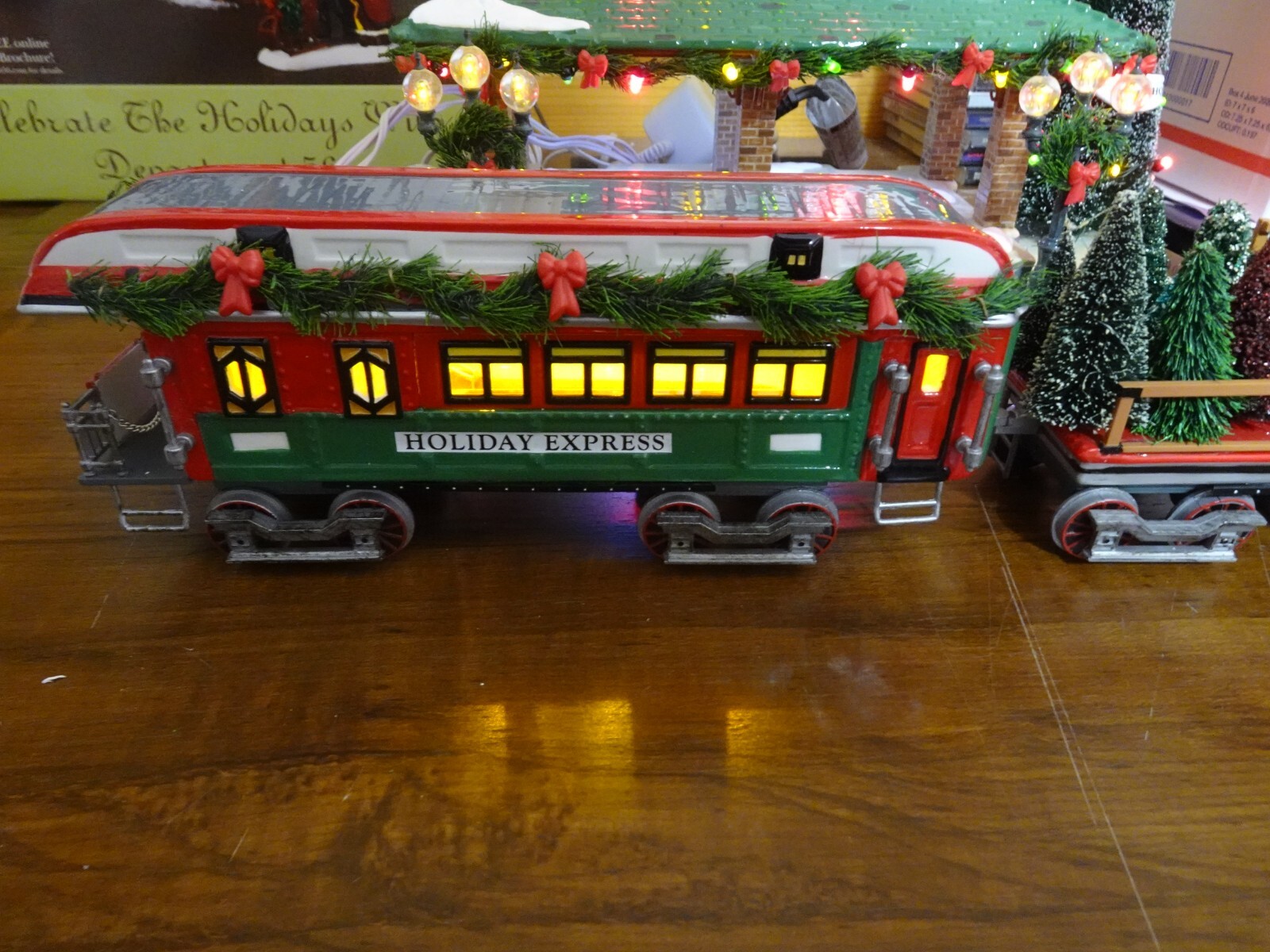 DEPT 56 SV Home For The Holidays Express Train 55320 2003 **READ** HEAVY ITEM