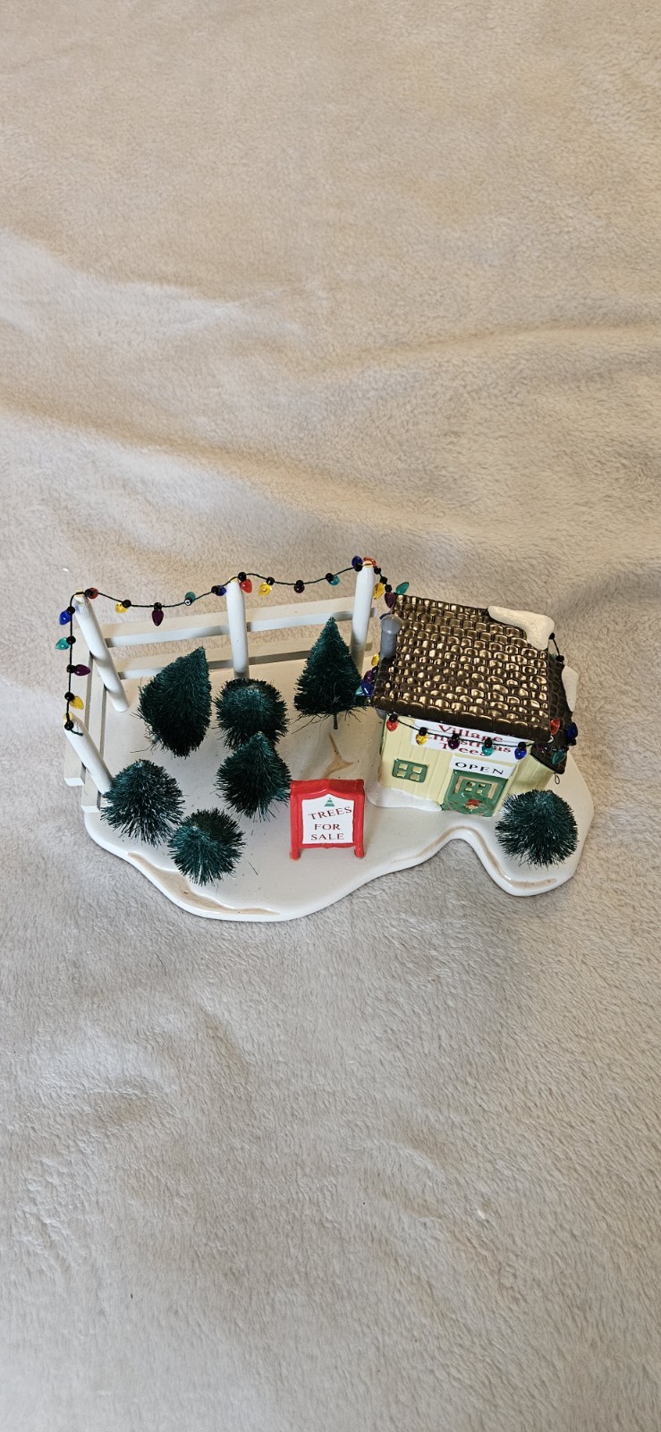 Department 56 Snow Village Tree Lot Accessory