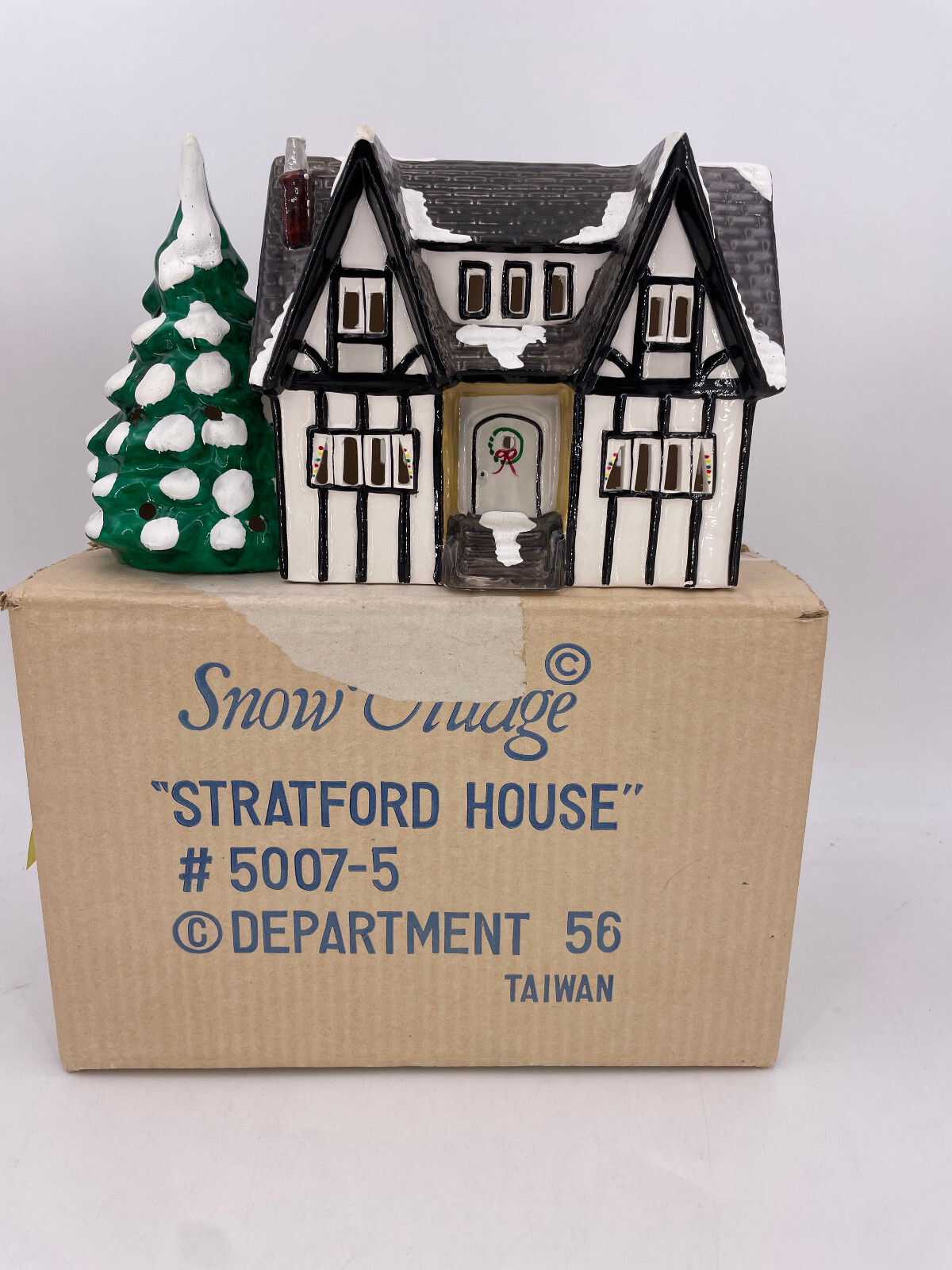 Department 56-Snow Village-Stratford House -50075