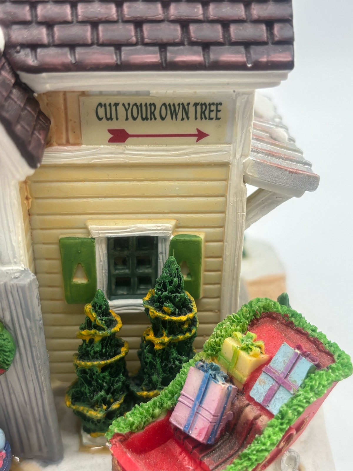 2007 Lemax Carole Towne Collection Jackie’s Tree Farm Christmas Village with Box