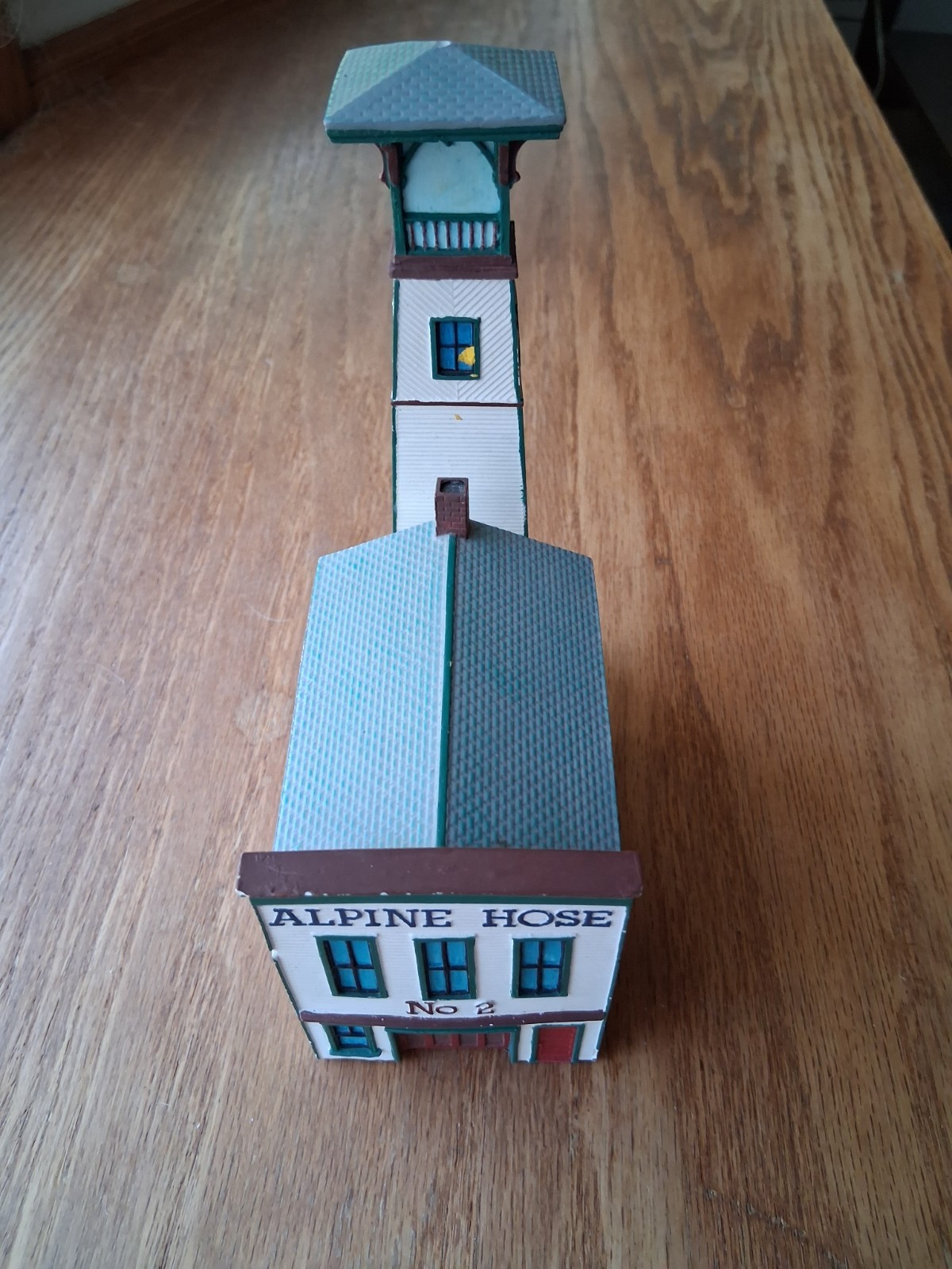 Lefton Great Halls of Fire Alpine Hose No 2 Village Building 1993 Georgetown CO