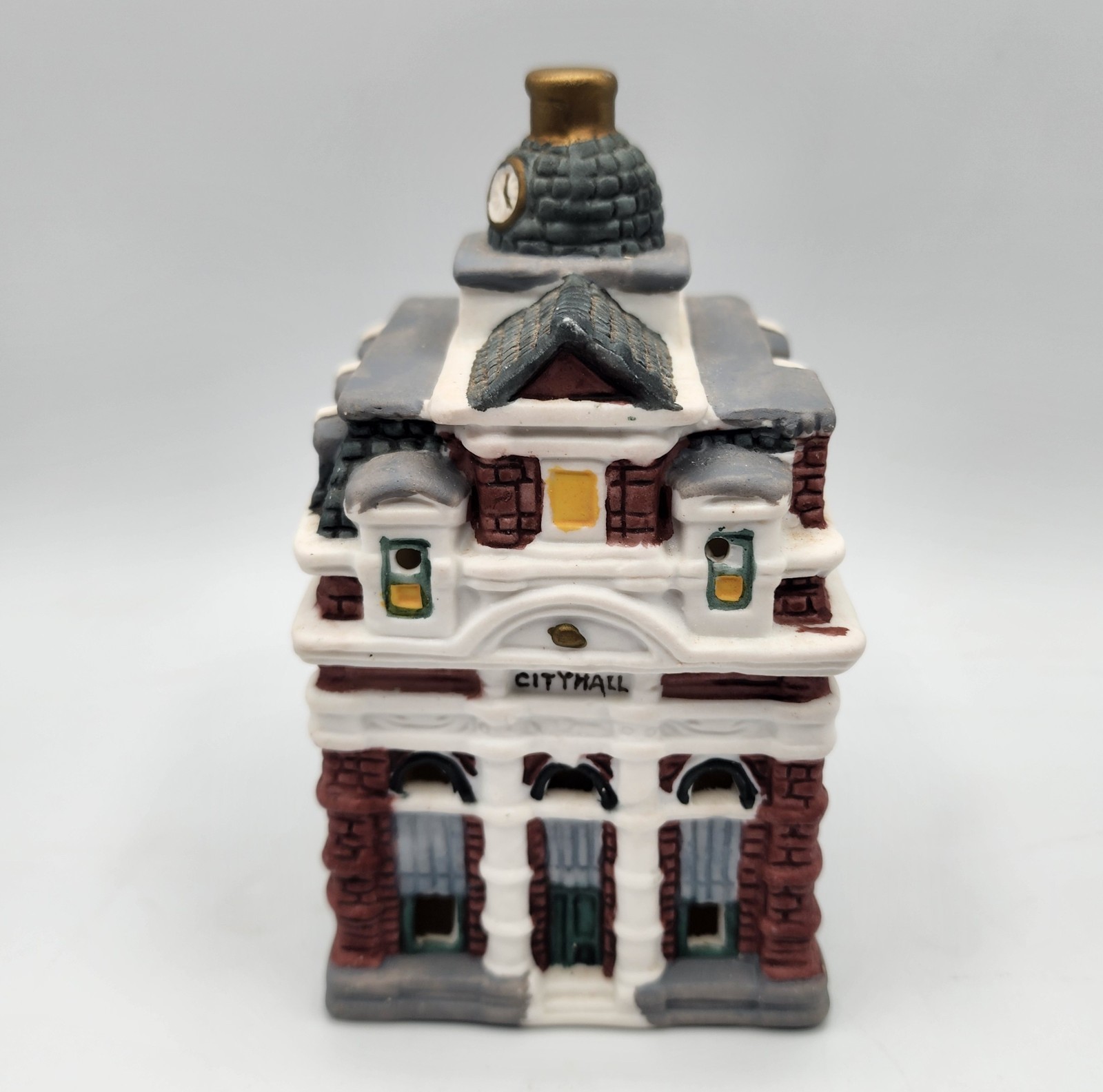 City Hall Christmas Village Santas Best Spirit America Replacement Vtg 1993