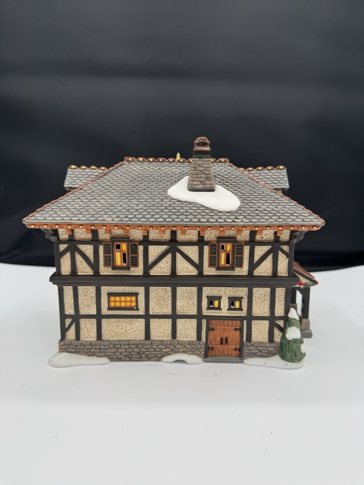 Department 56 Reit Train Station Alpine Village Series 4025235 Rare